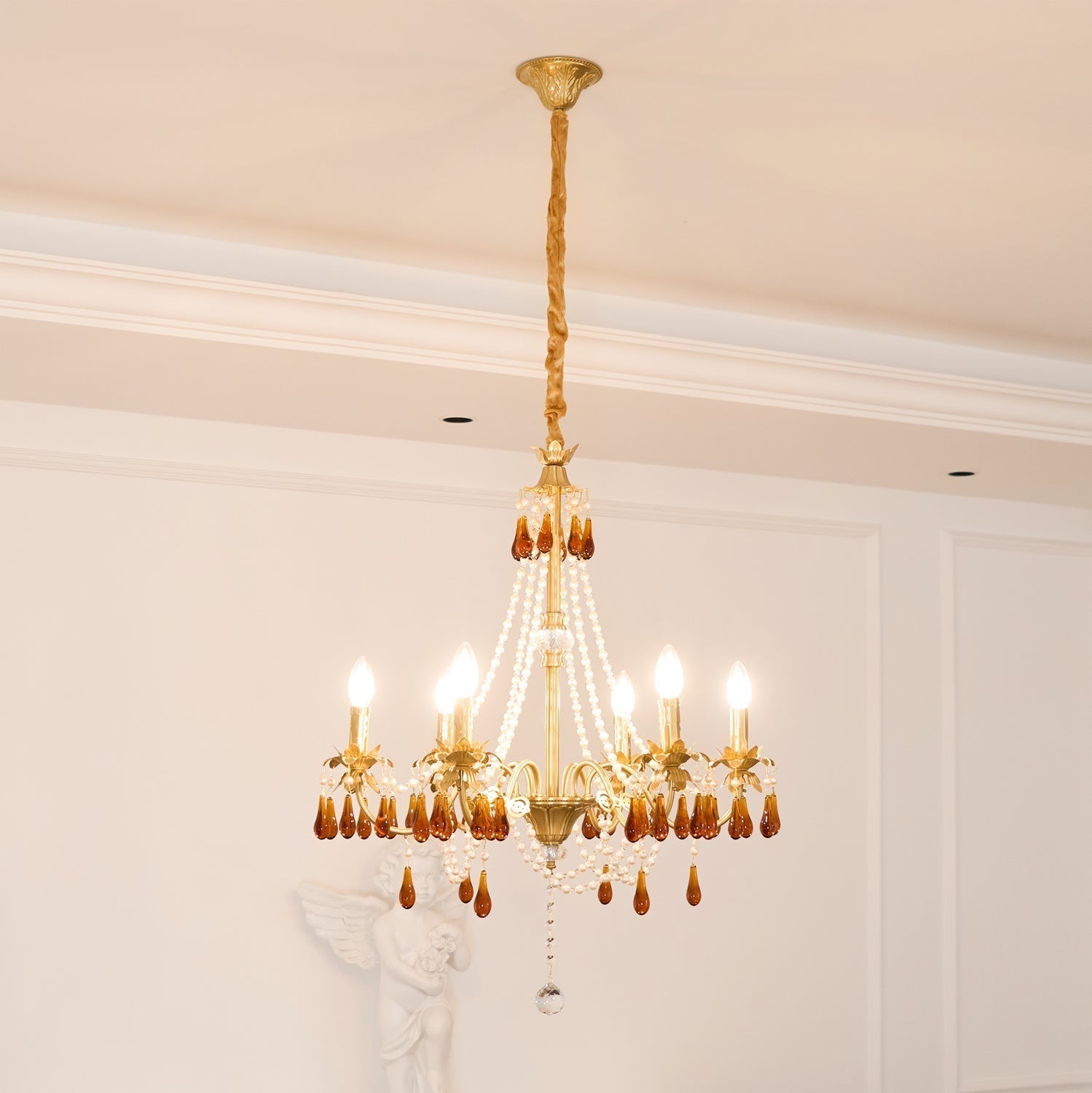 Ormirara Postmoderner Luxus-Kristall-Kronleuchter-Letslighting