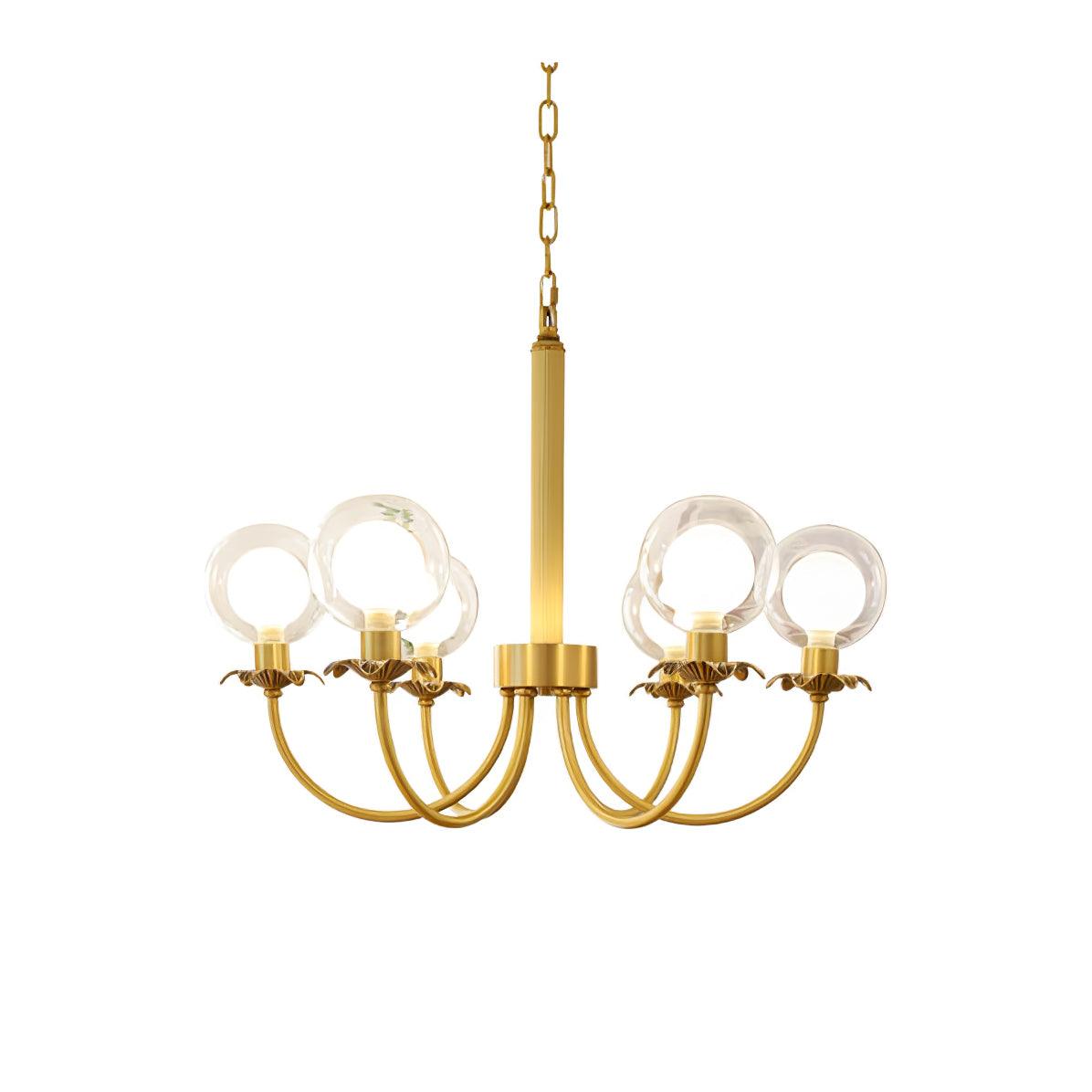 Crown Klassischer Glas-Kronleuchter-Letslighting
