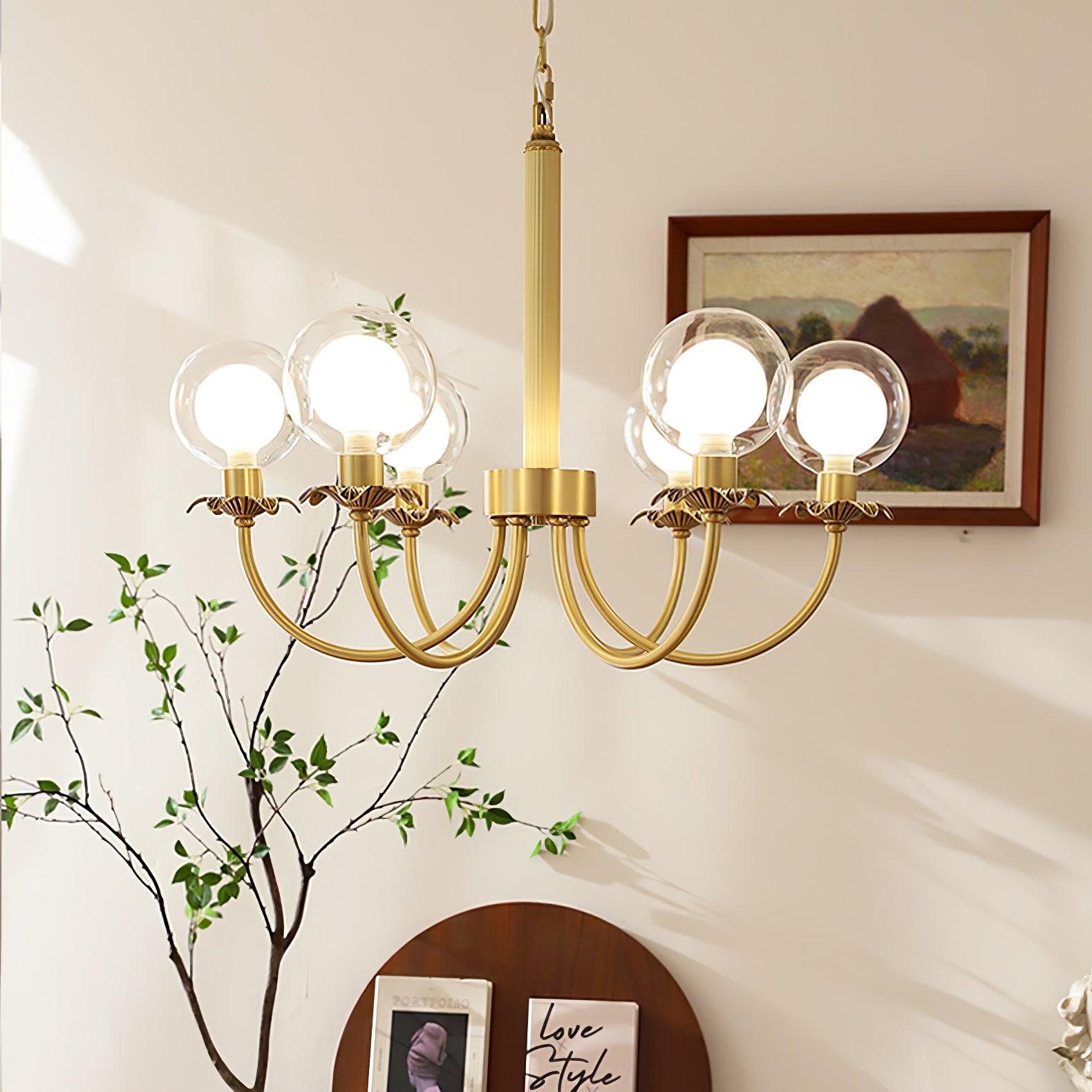 Crown Klassischer Glas-Kronleuchter-Letslighting