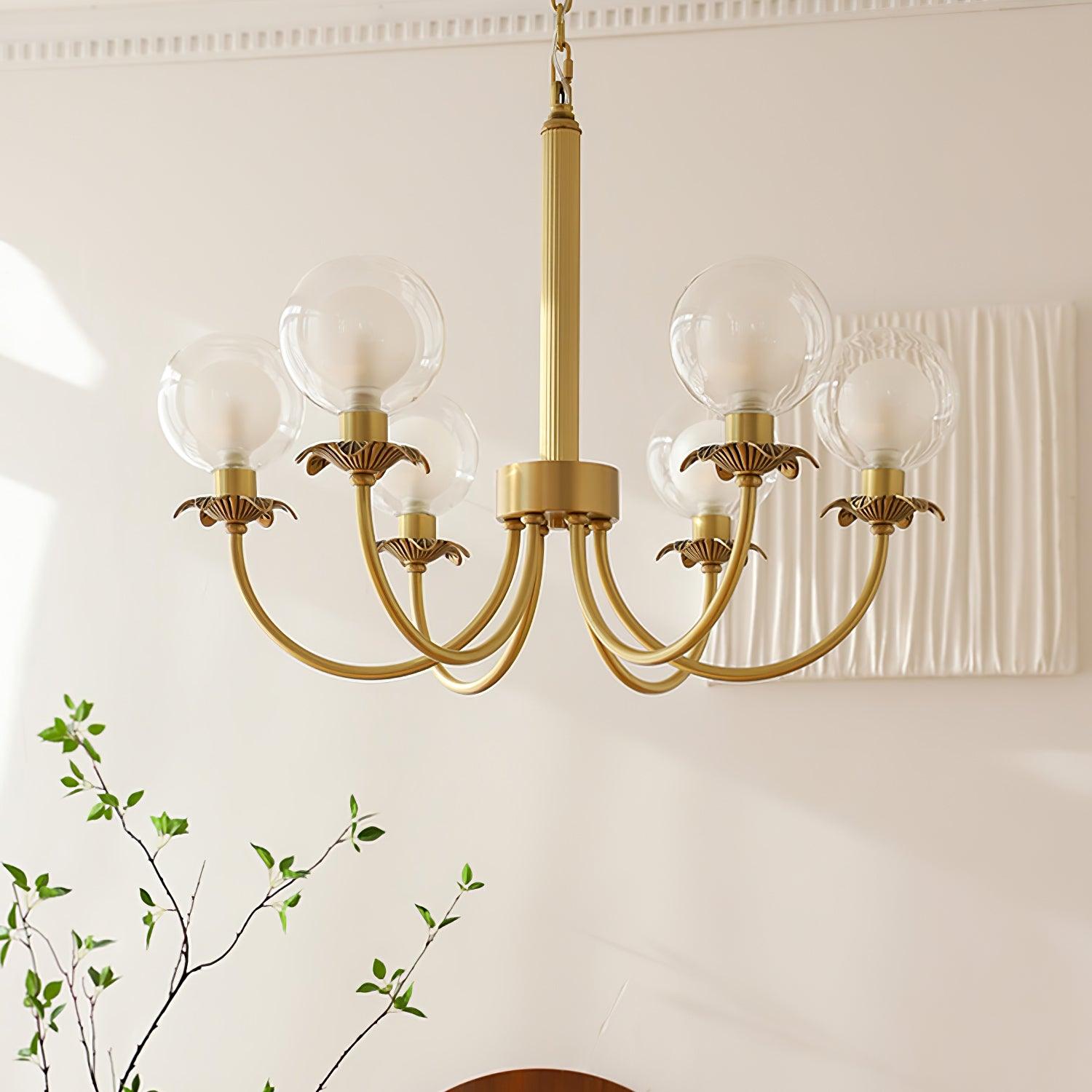 Crown Klassischer Glas-Kronleuchter-Letslighting