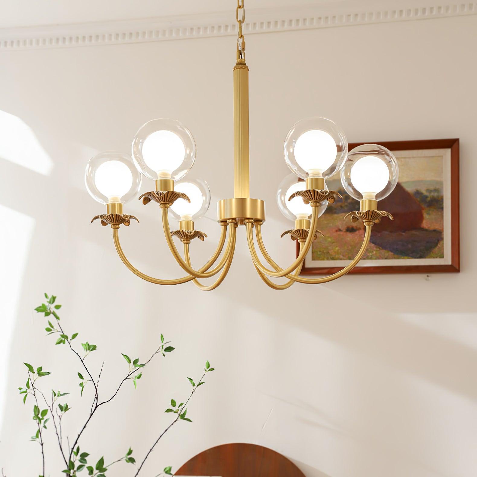 Crown Klassischer Glas-Kronleuchter-Letslighting