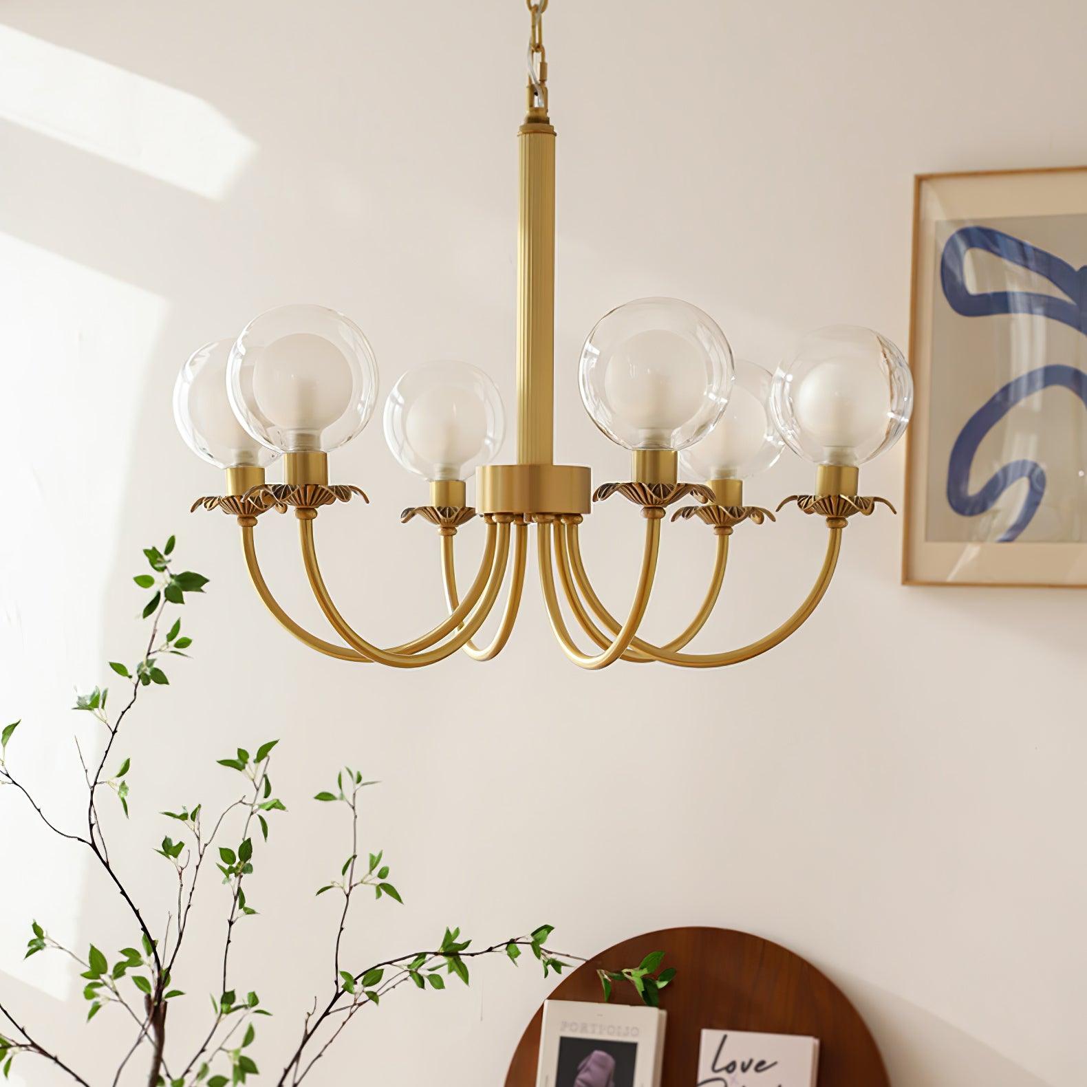 Crown Klassischer Glas-Kronleuchter-Letslighting