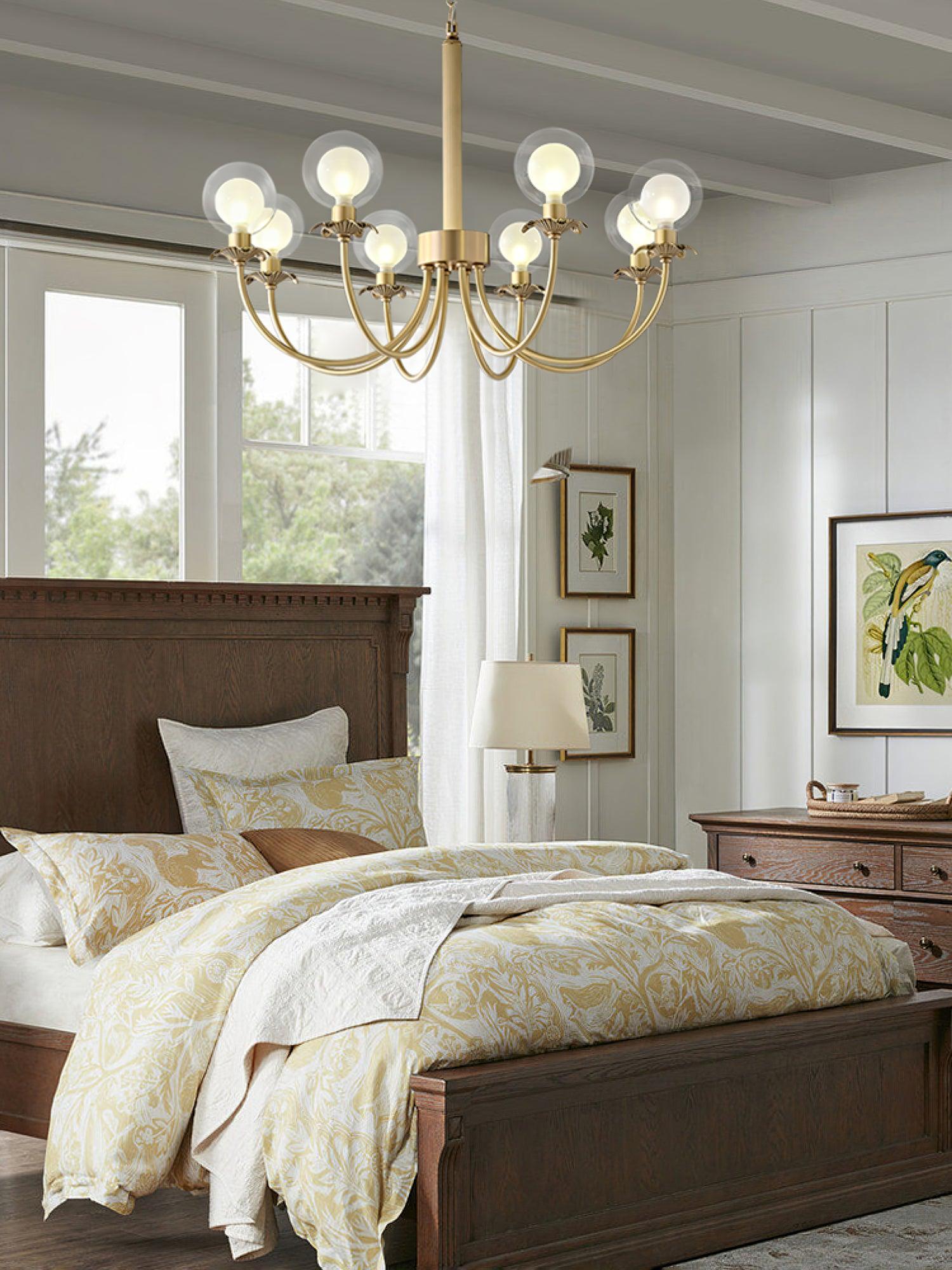 Crown Klassischer Glas-Kronleuchter-Letslighting
