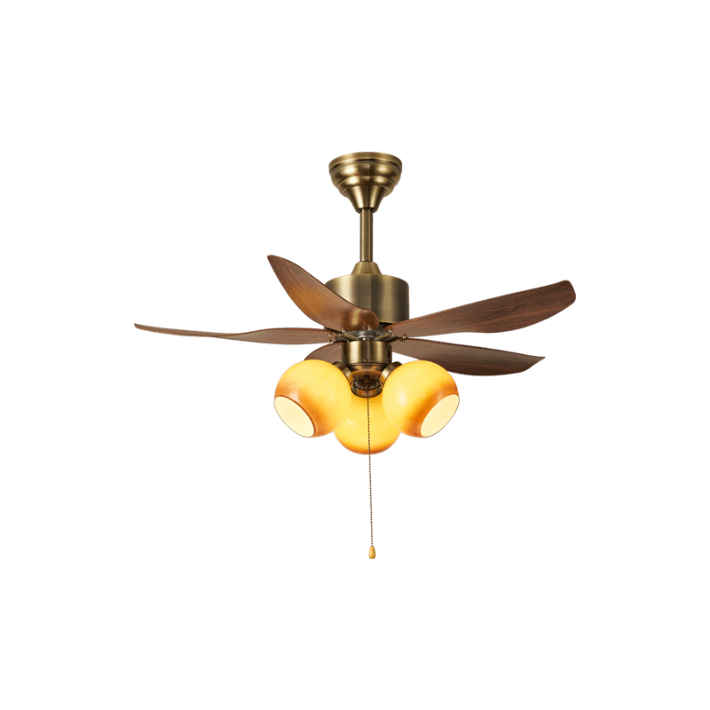 Florence Blossom Deckenventilatorleuchte mit ABS-Flügeln