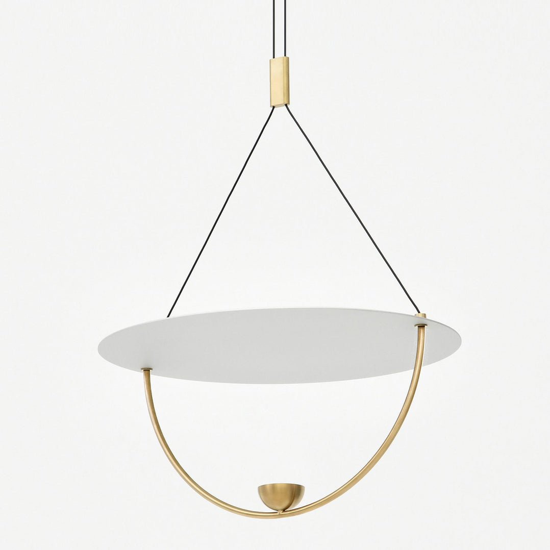Vecaros Moderne Minimalistische Scheiben-Pendelleuchte-Letslighting
