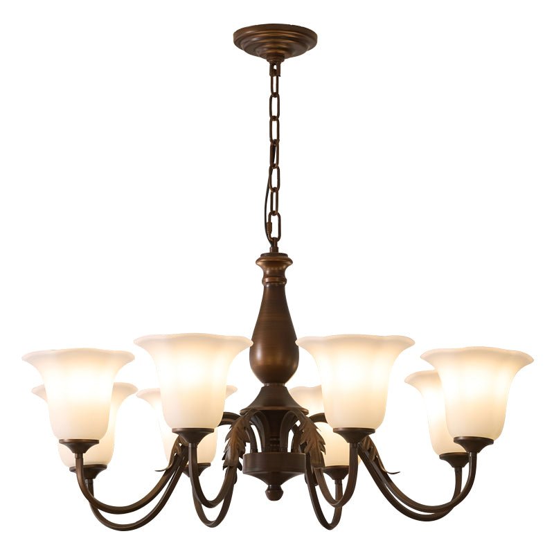 Uveleth Traditioneller Eleganter Glaskronleuchter-Letslighting