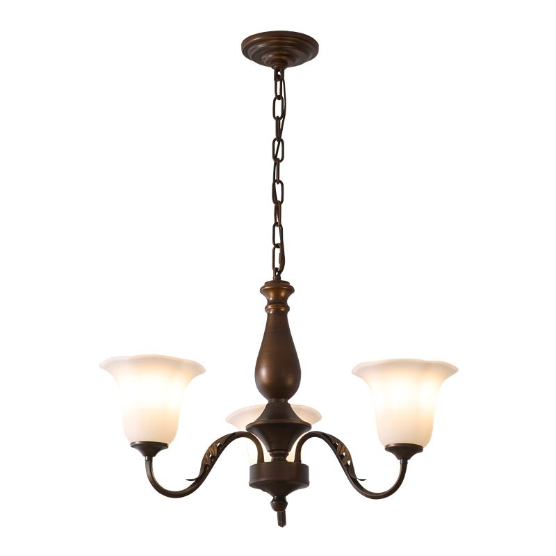 Uveleth Traditioneller Eleganter Glaskronleuchter-Letslighting