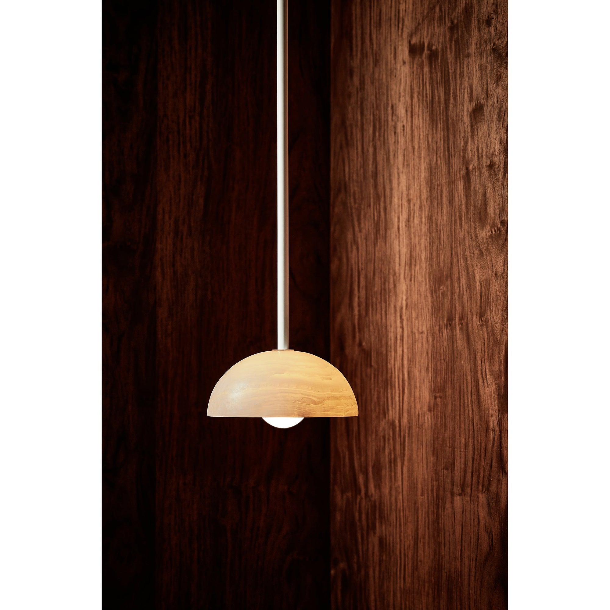 Aurelia Elegance Messing Glas Hängeleuchte-Letslighting