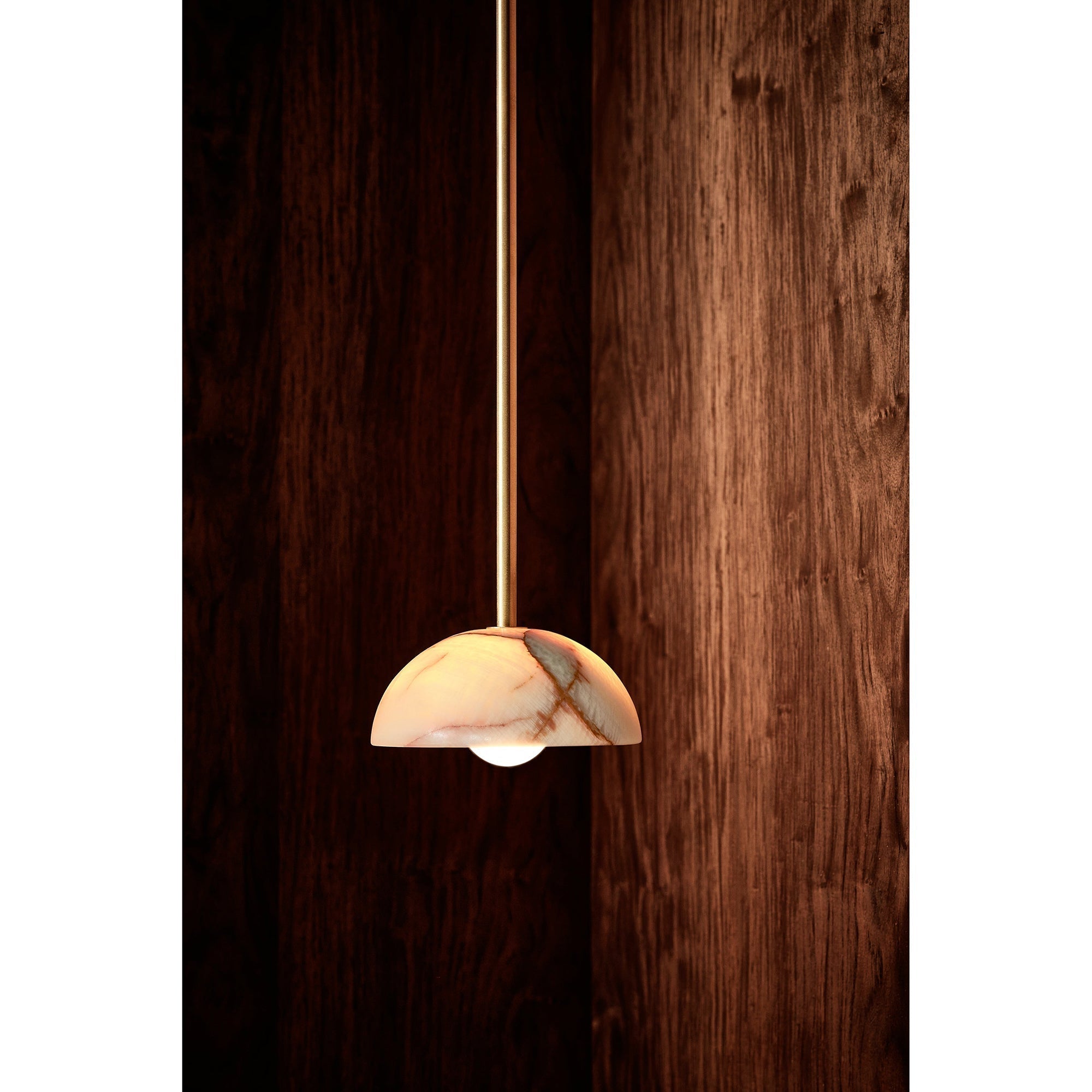 Aurelia Elegance Messing Glas Hängeleuchte-Letslighting