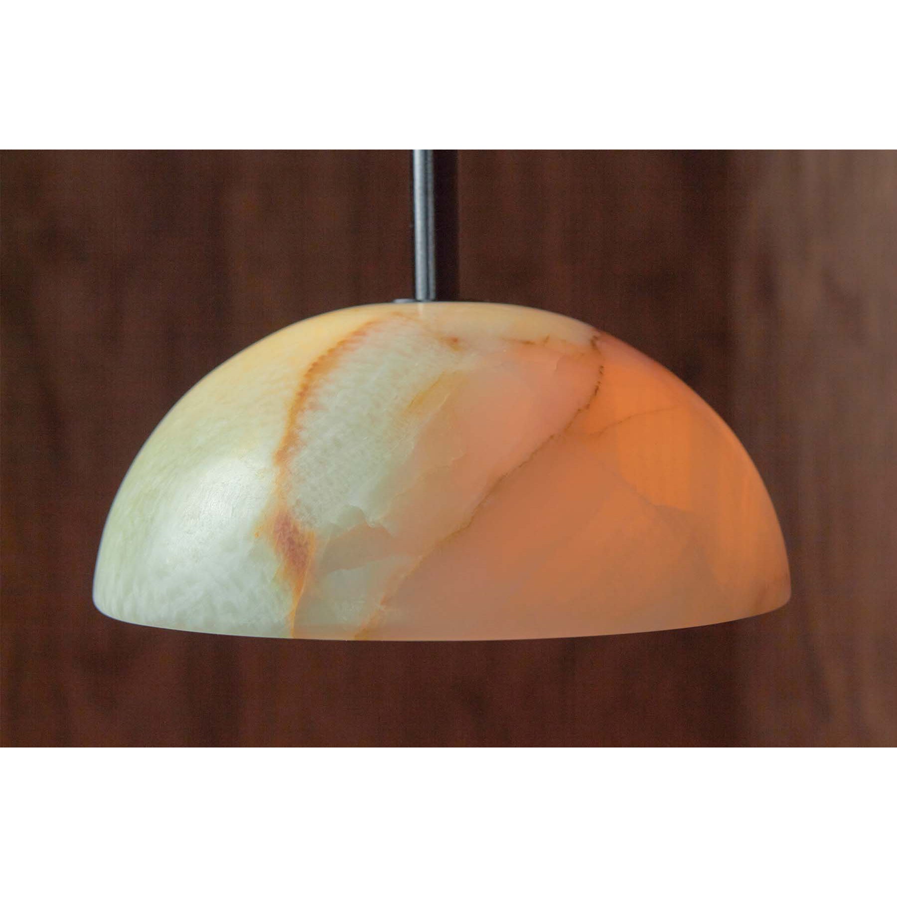 Aurelia Elegance Messing Glas Hängeleuchte-Letslighting