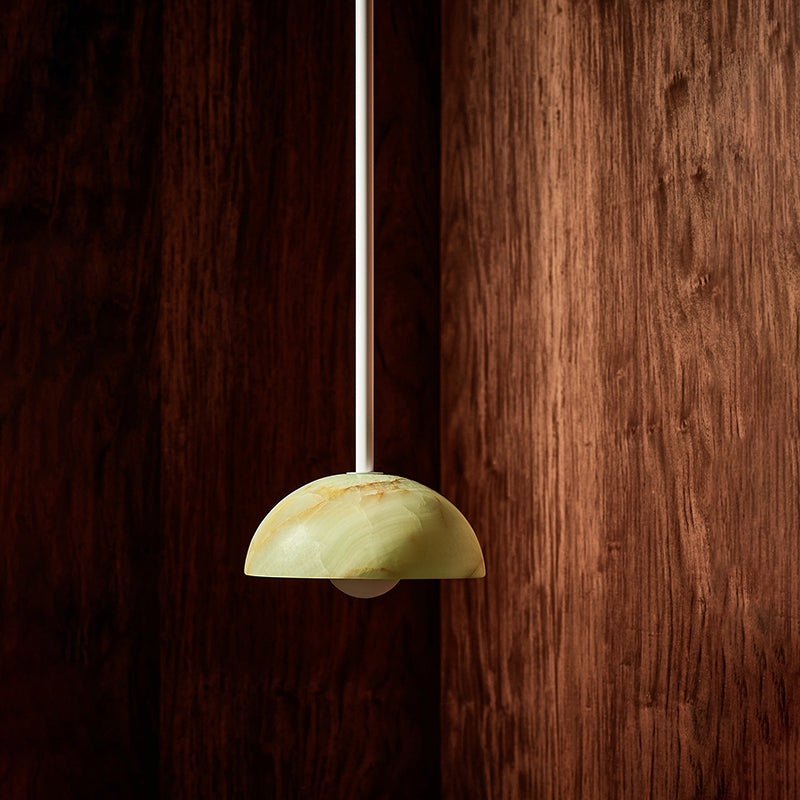 Aurelia Elegance Messing Glas Hängeleuchte-Letslighting