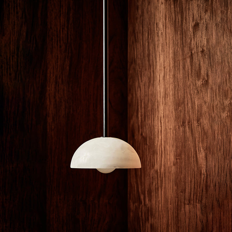 Aurelia Elegance Messing Glas Hängeleuchte-Letslighting