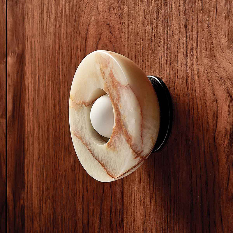 Ildvuvyo Surface Modern Minimalist Glass Metal Sconce Wall Lamp - Letslighting