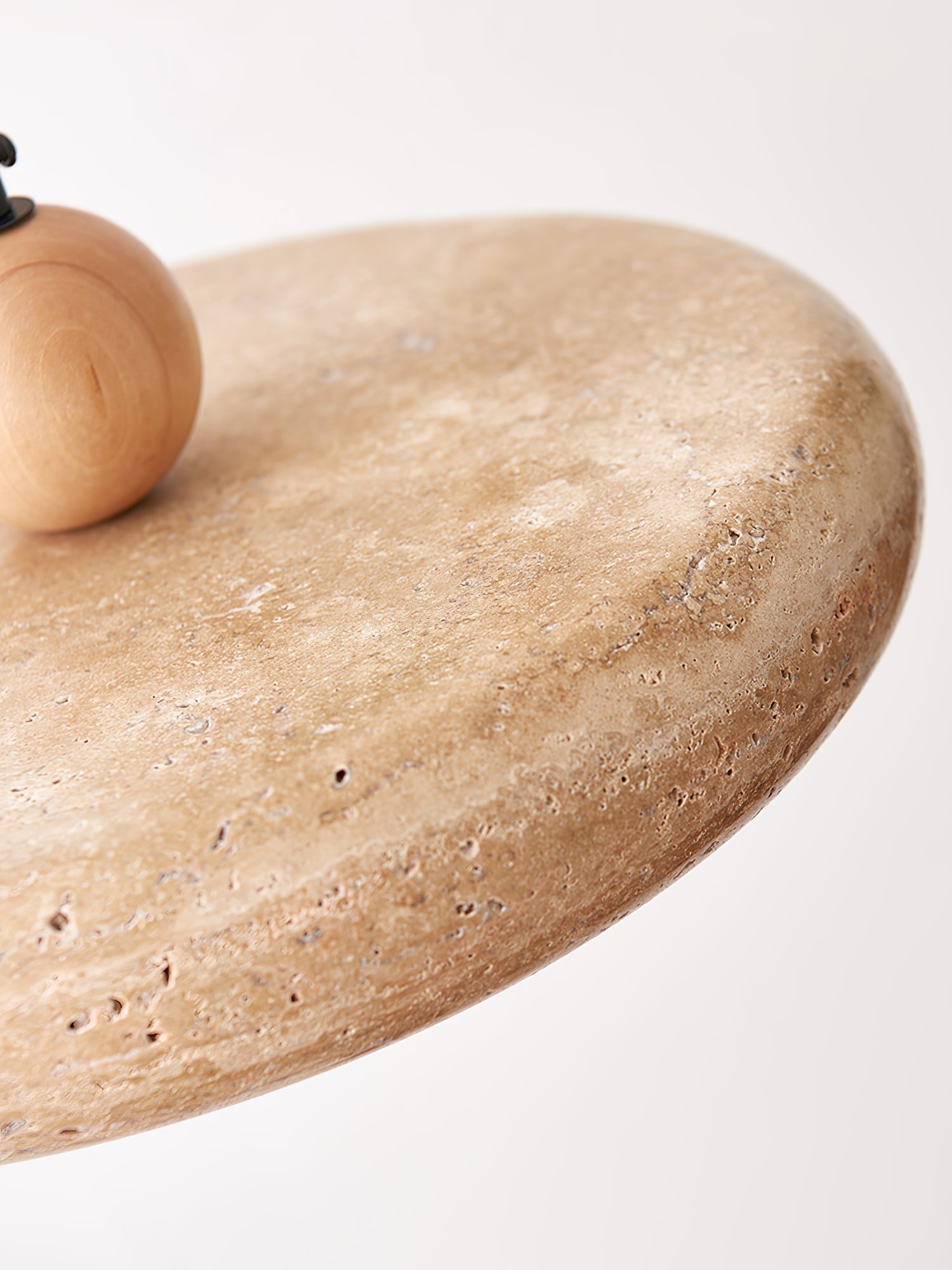 Zesolor Minimalist Travertine Pendant Light - Neutralighting