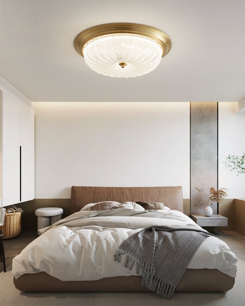 Mydorila Moderne Minimalistische Deckenleuchte aus Glas-Letslighting