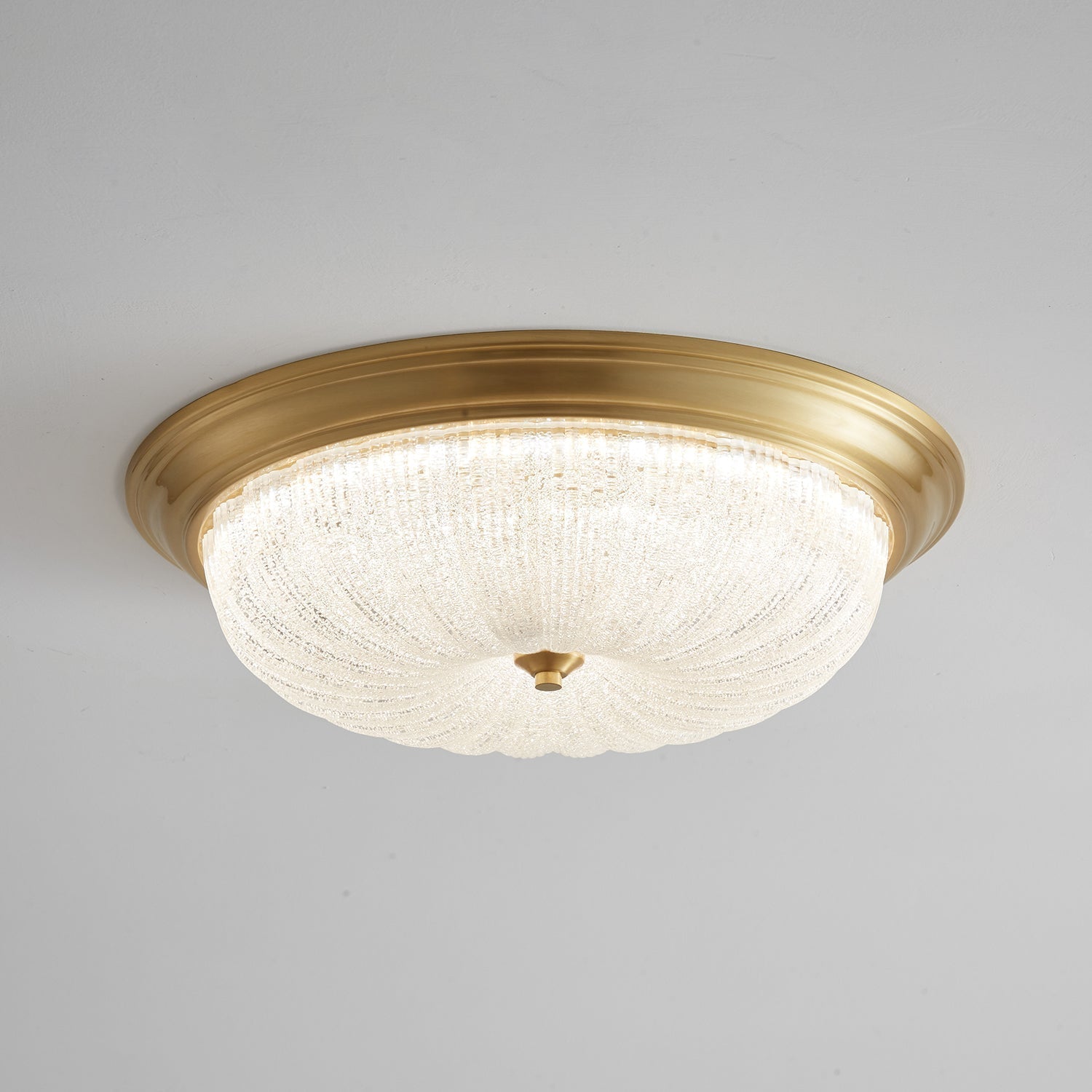 Mydorila Moderne Minimalistische Deckenleuchte aus Glas-Letslighting