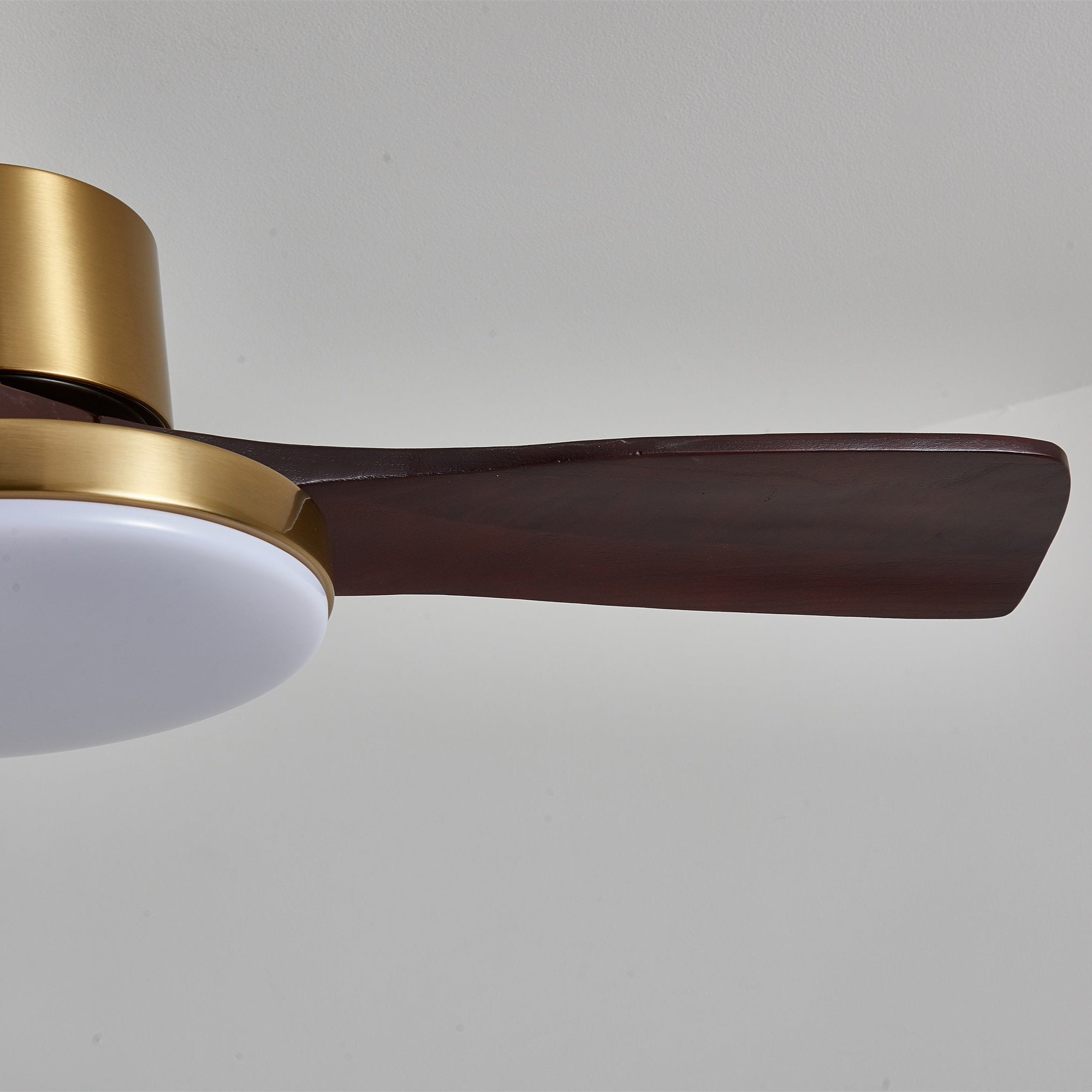 Xen Deckenventilator mit Licht, Ansicht von oben