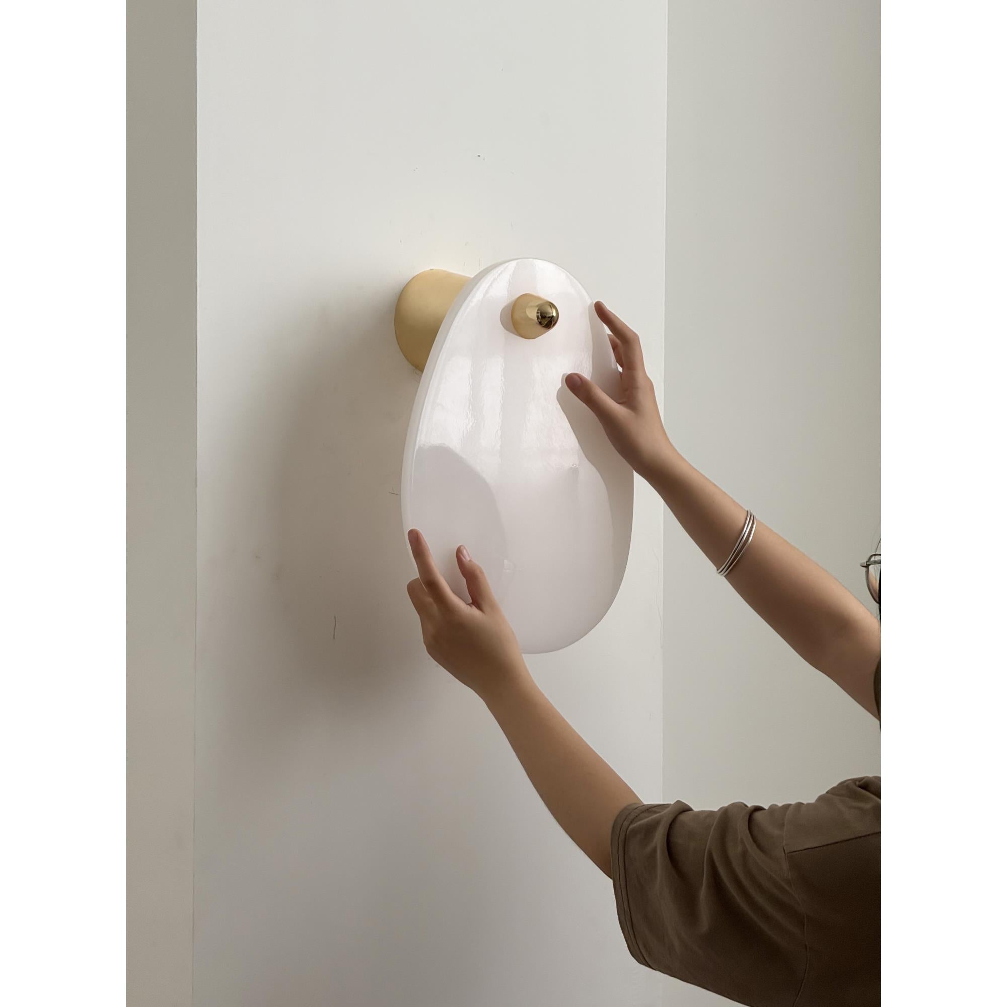 Norduvys Modern Luxurious Metal Marble Wall Lamp - Letslighting