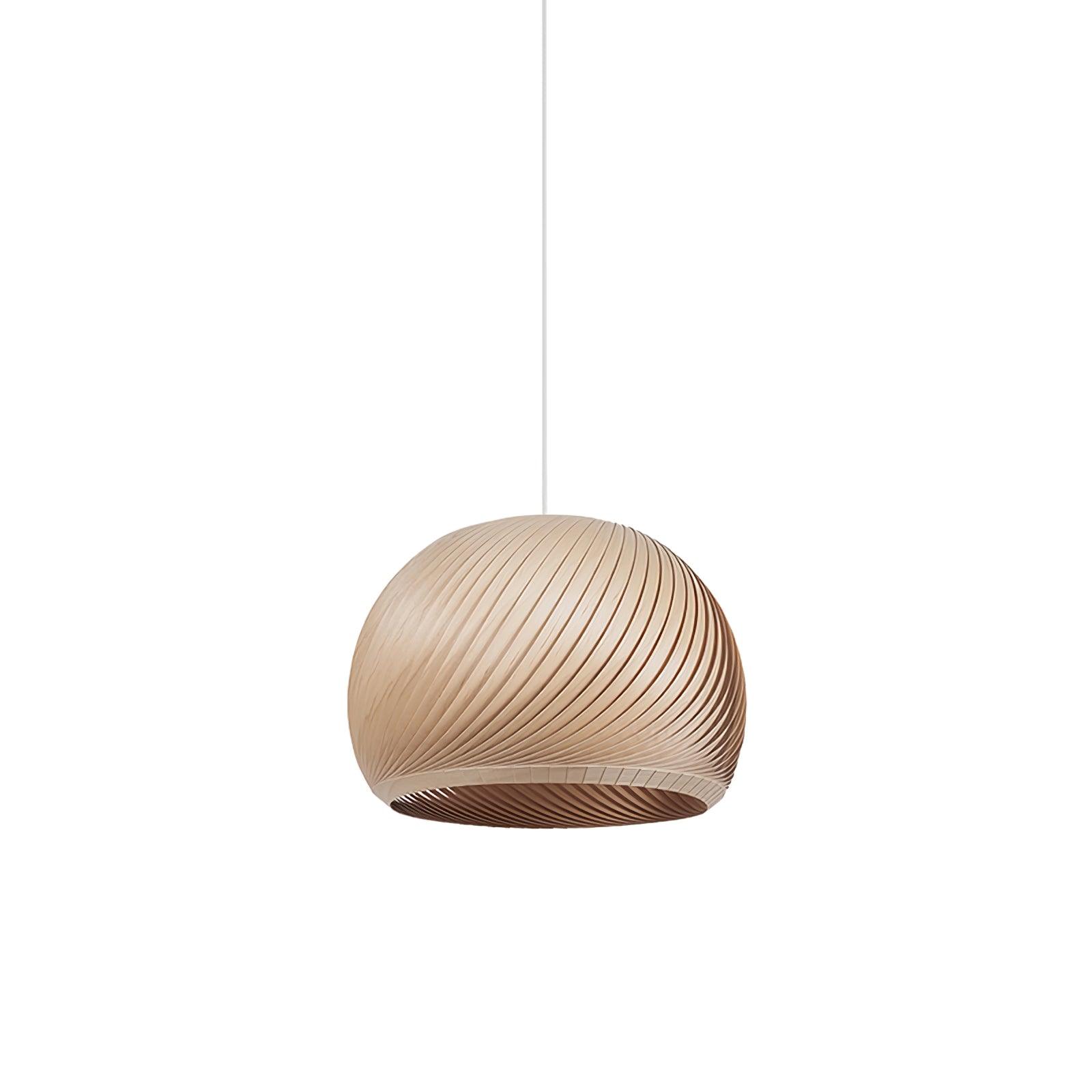 Spiral Vintage Holz Pendelleuchte-Letslighting