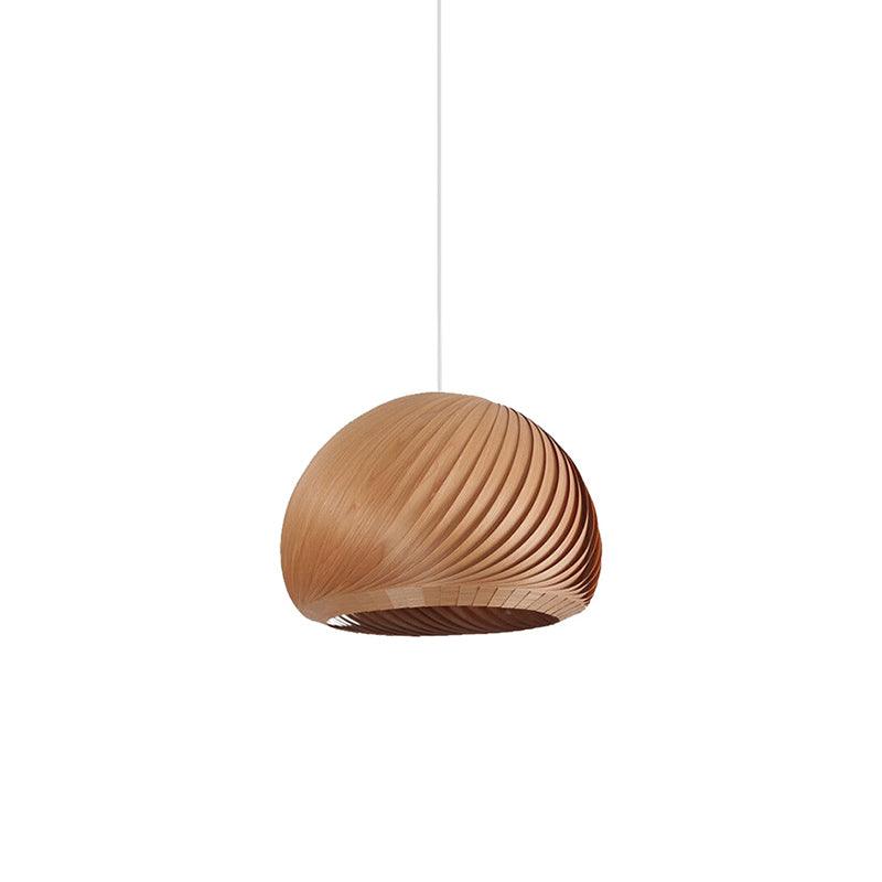 Spiral Vintage Holz Pendelleuchte-Letslighting