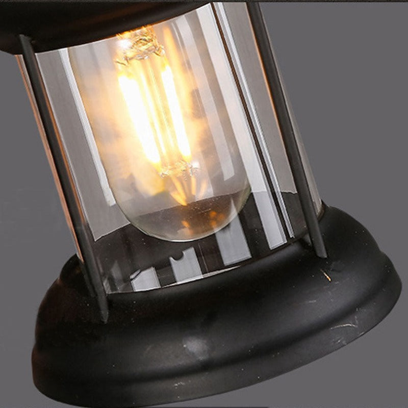 Epoch Modern LED Wandleuchte Schwarz Esszimmer/Schlafzimmer Holz