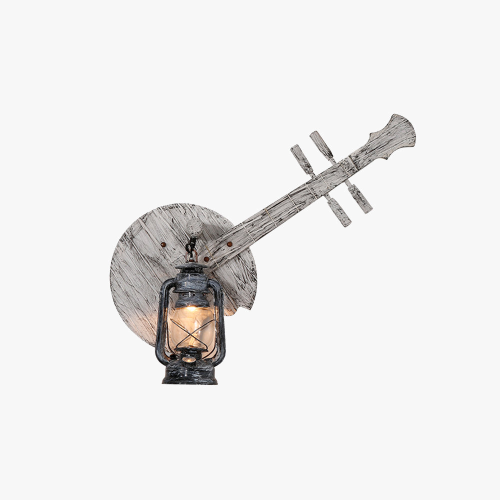 Epoch Designer LED Wandlampe Schlafzimmer/Wohnzimmer Holz/Metall
