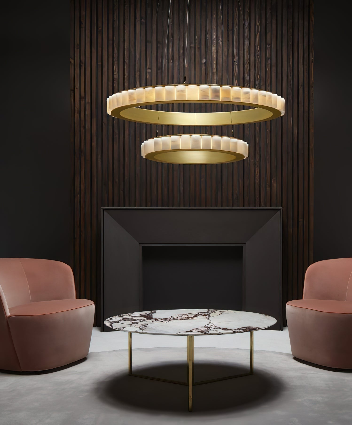 Sifuvyh Postmodern Luxury Stainless Alabaster Chandelier - Letslighting