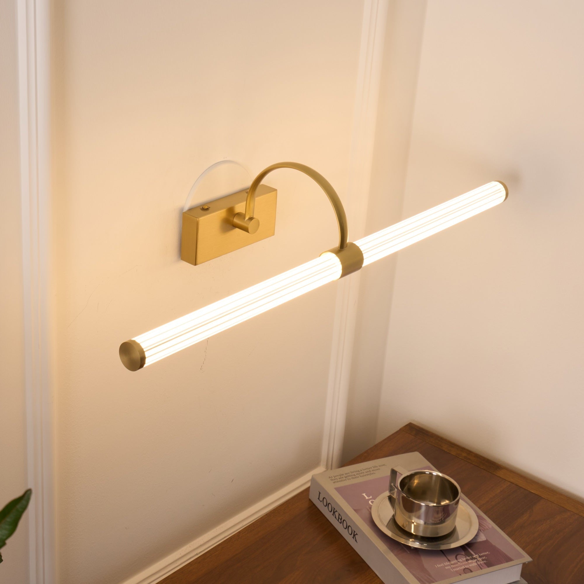 Beryl Modern Minimalistisch Messing Wandleuchte-Letslighting
