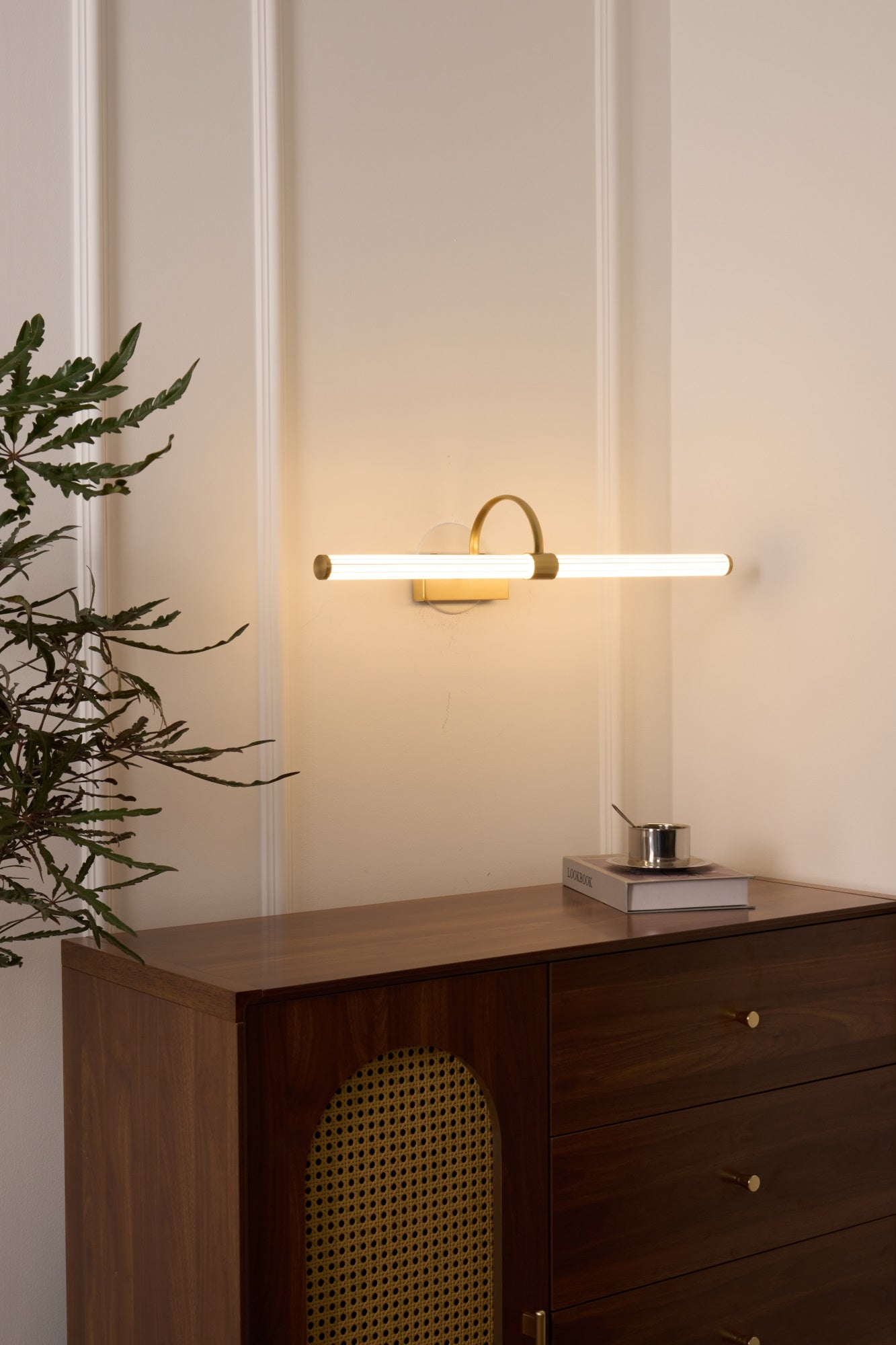 Beryl Modern Minimalistisch Messing Wandleuchte-Letslighting