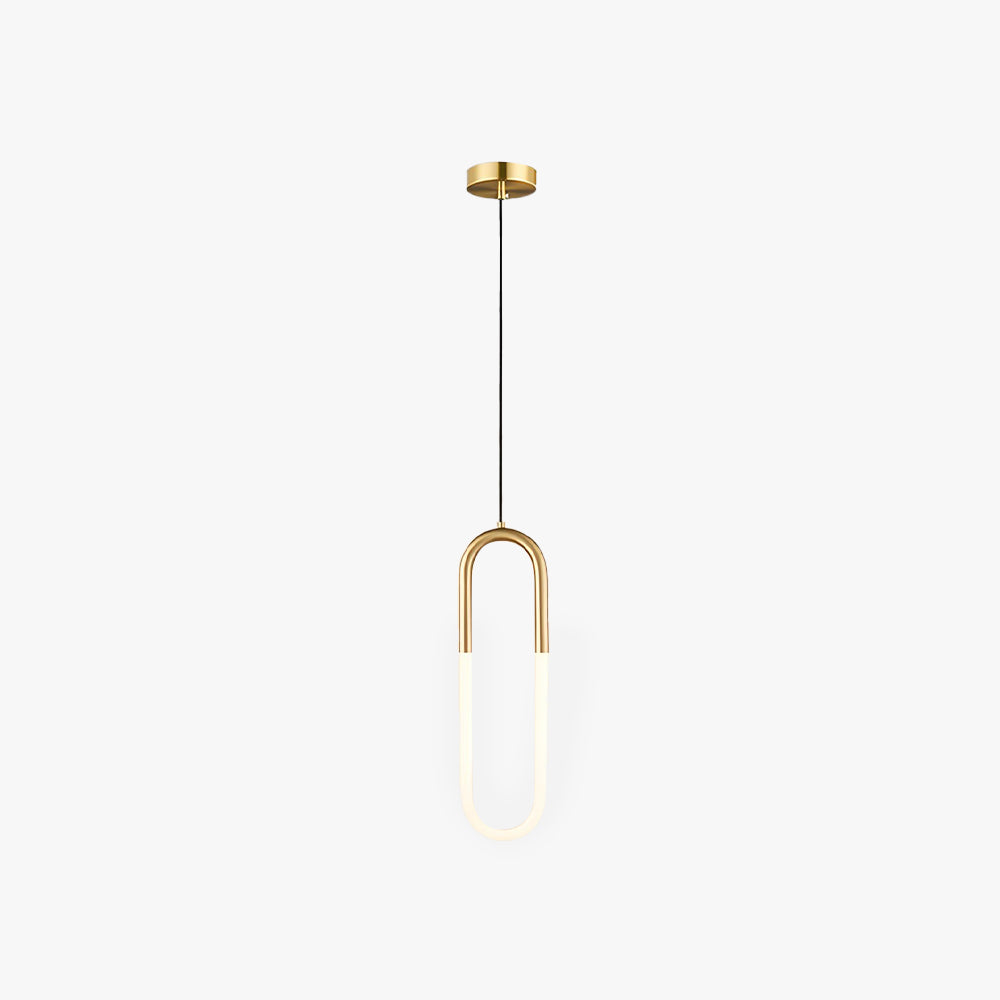 Avi Moderne minimalistische LED-Pendelleuchte, 2 Stile, Gold