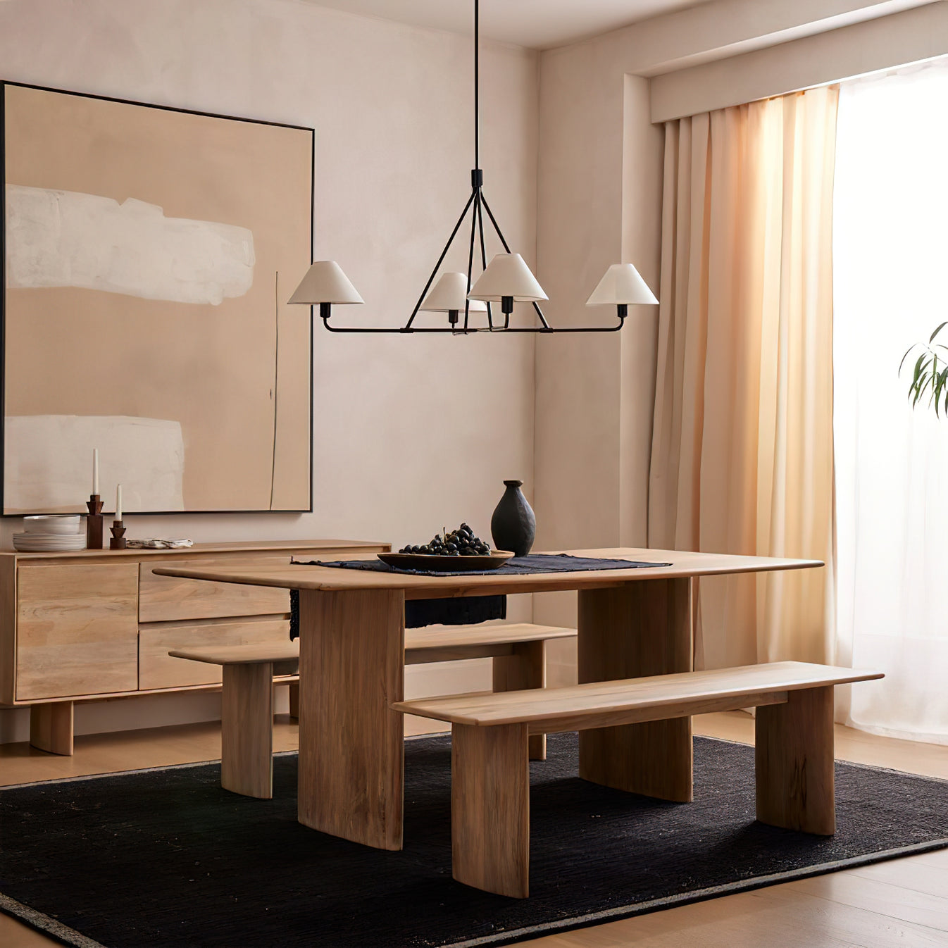 Aurora Kronleuchter Kegelschirm Minimalistisch-Letslighting