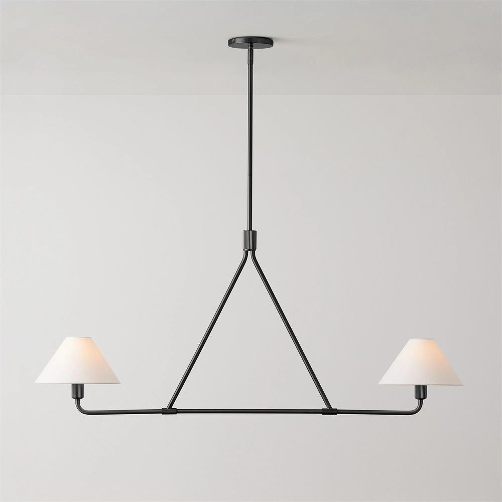 Aurora Kronleuchter Kegelschirm Minimalistisch-Letslighting