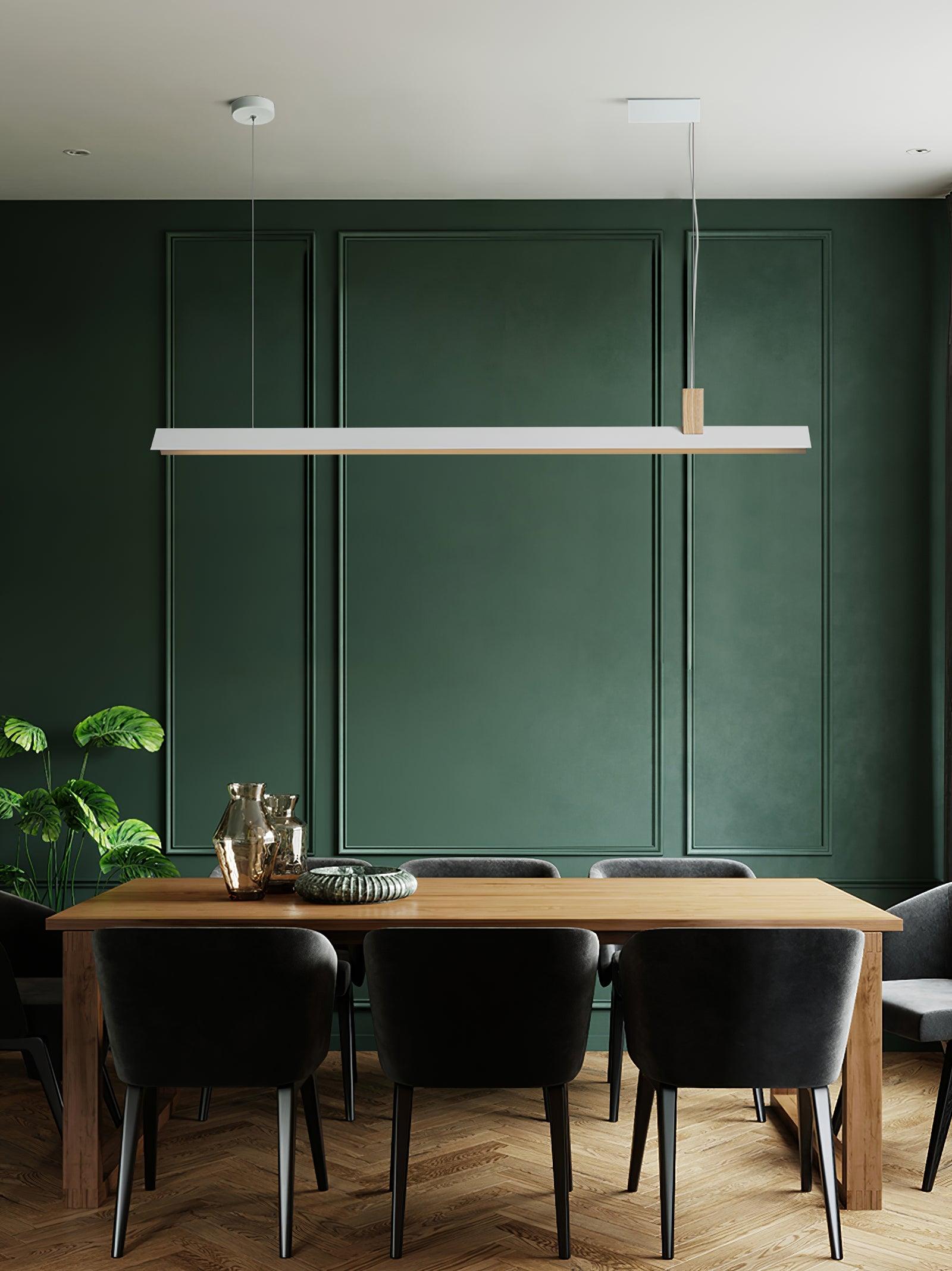Linea Minimalistisch Holz Pendelleuchte Leuchte-Letslighting
