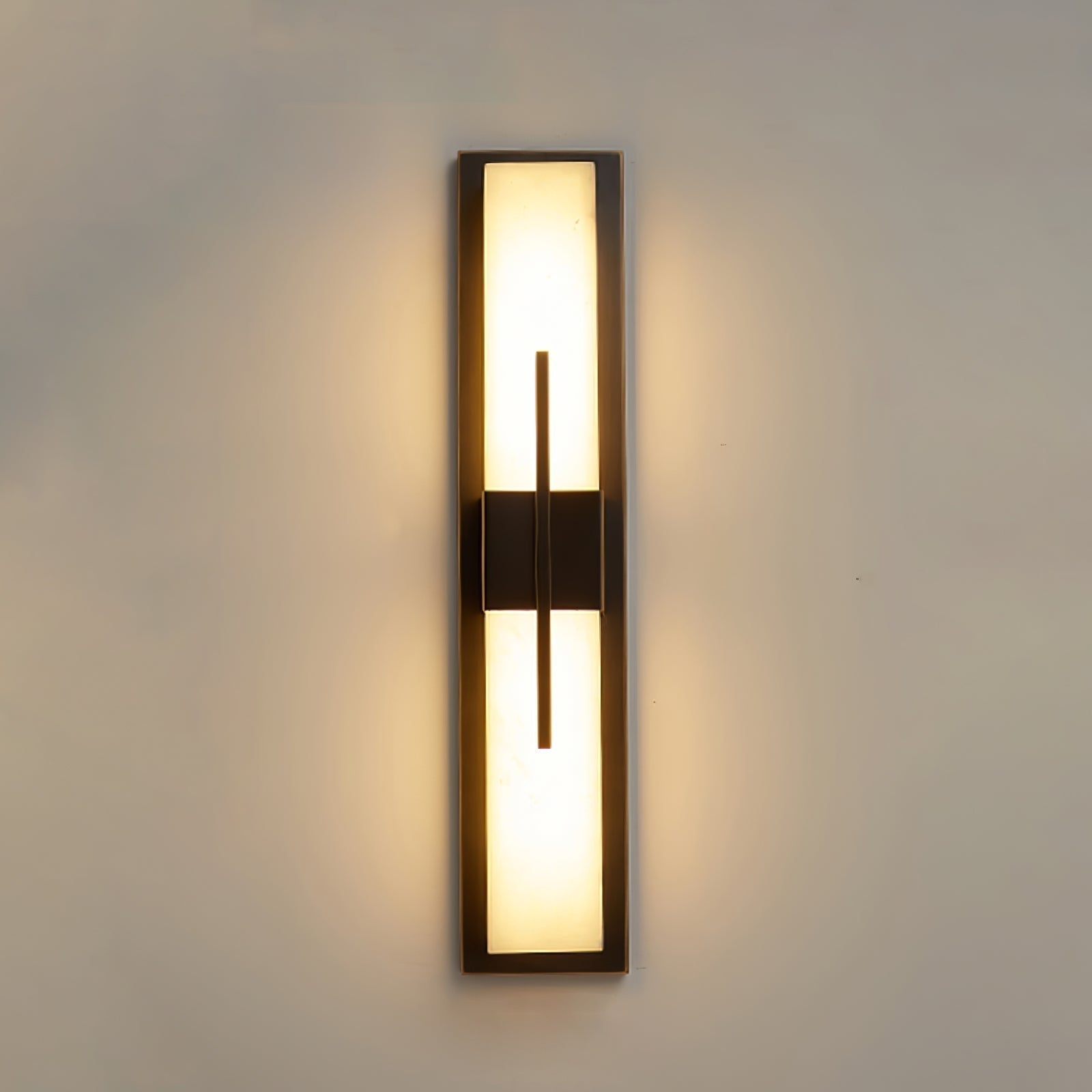 Lylirel Rectangular Alabaster Wall Light - Neutralighting