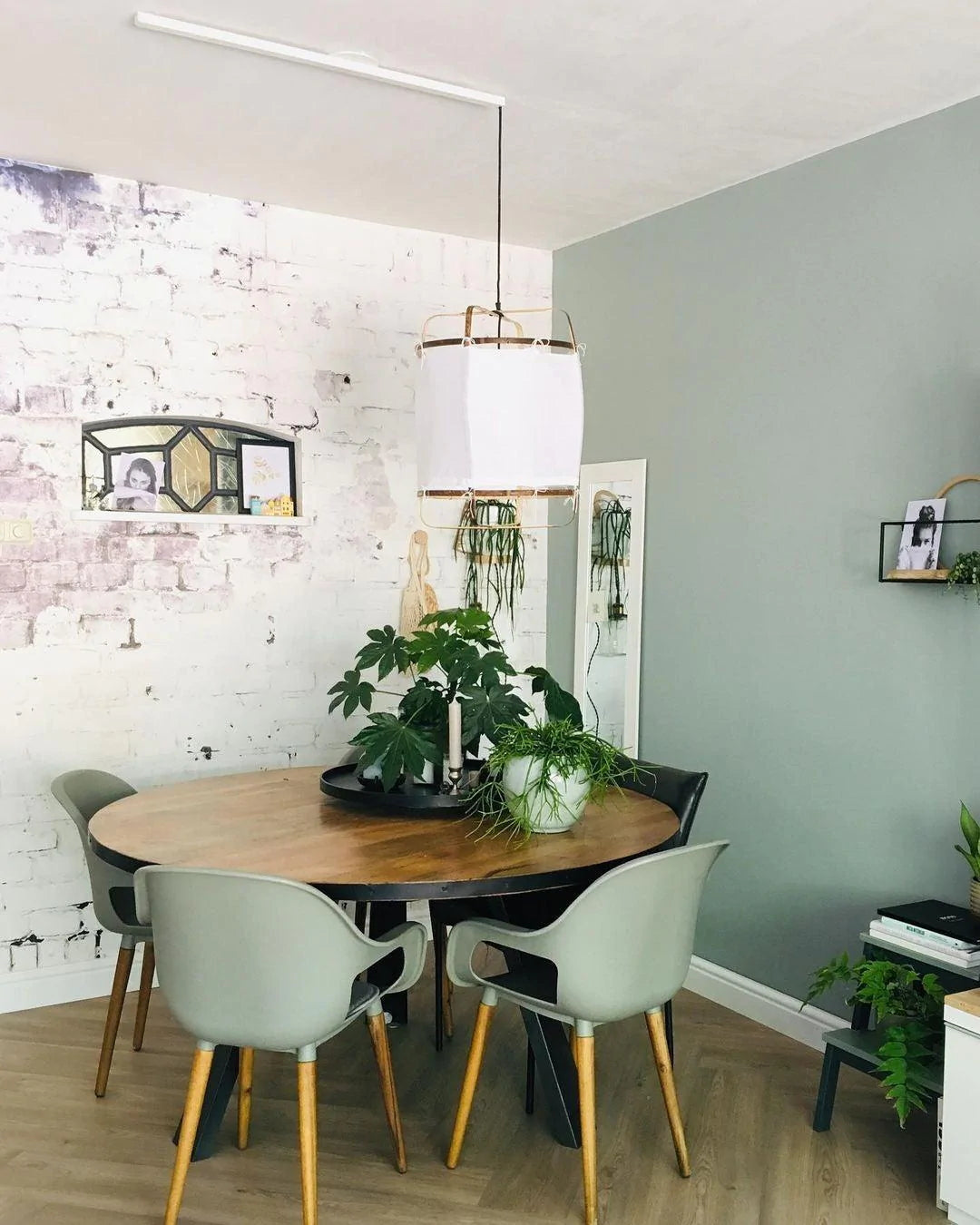 Lustra Pendelleuchte Lampe Bambus Schirm für Wohn Zimmer-Letslighting