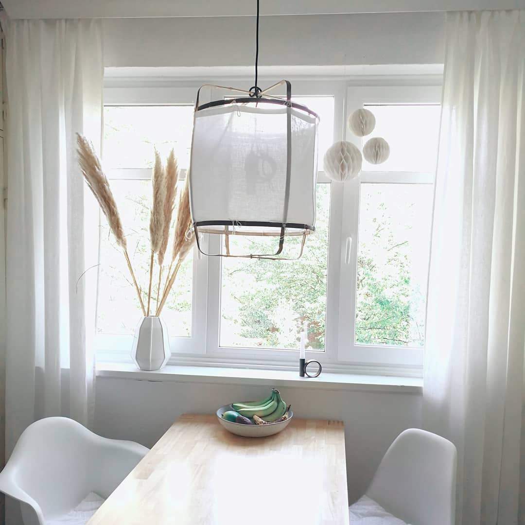 Lustra Pendelleuchte Lampe Bambus Schirm für Wohn Zimmer-Letslighting