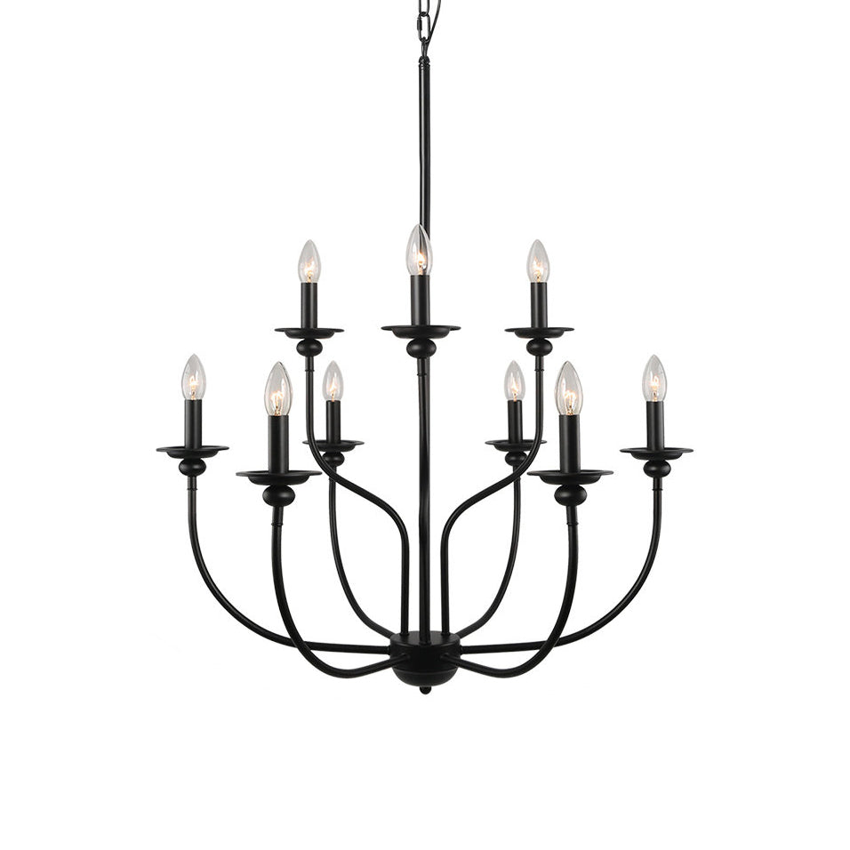 Ayada Eleganter Vintage-Kronleuchter aus Messing-Letslighting
