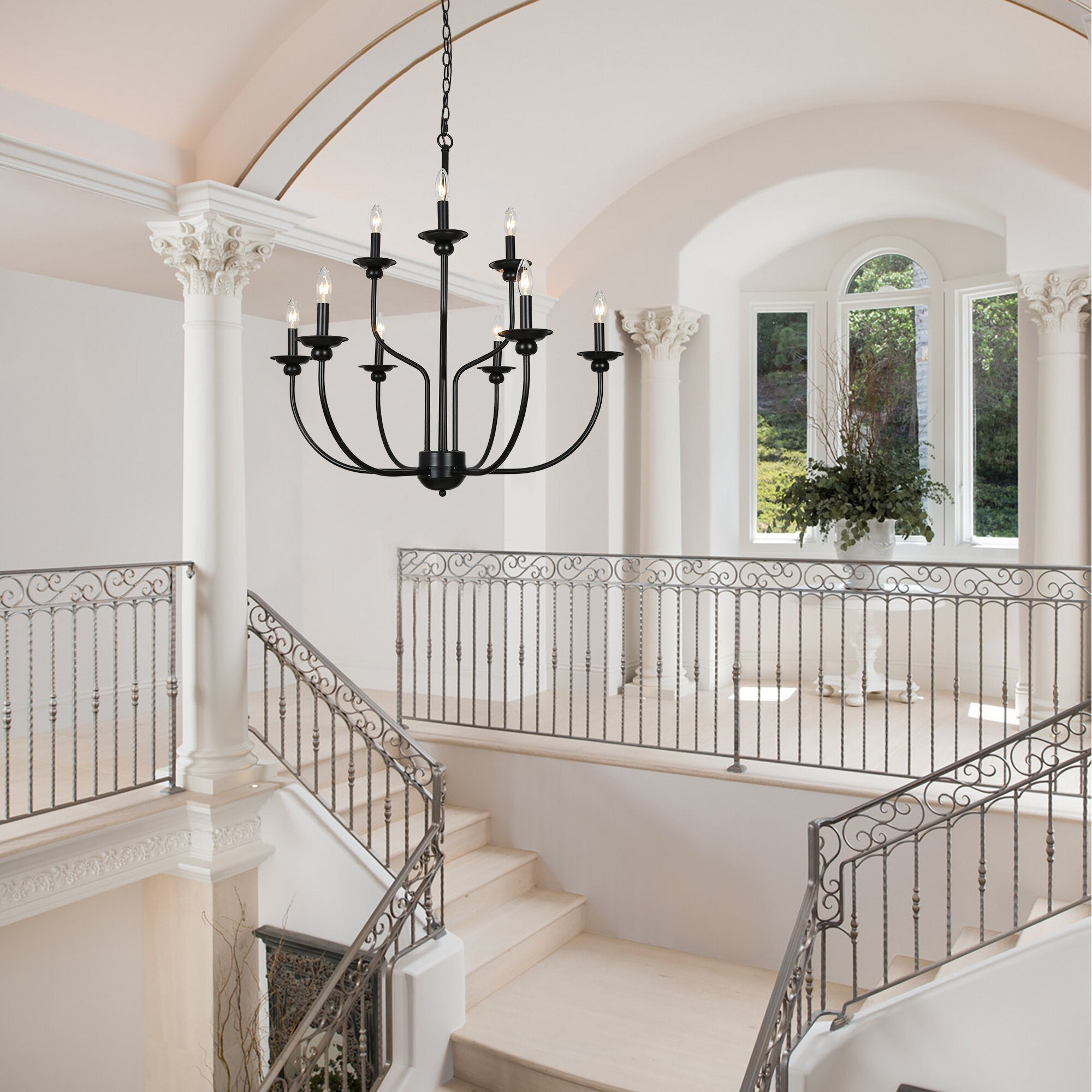 Ayada Eleganter Vintage-Kronleuchter aus Messing-Letslighting