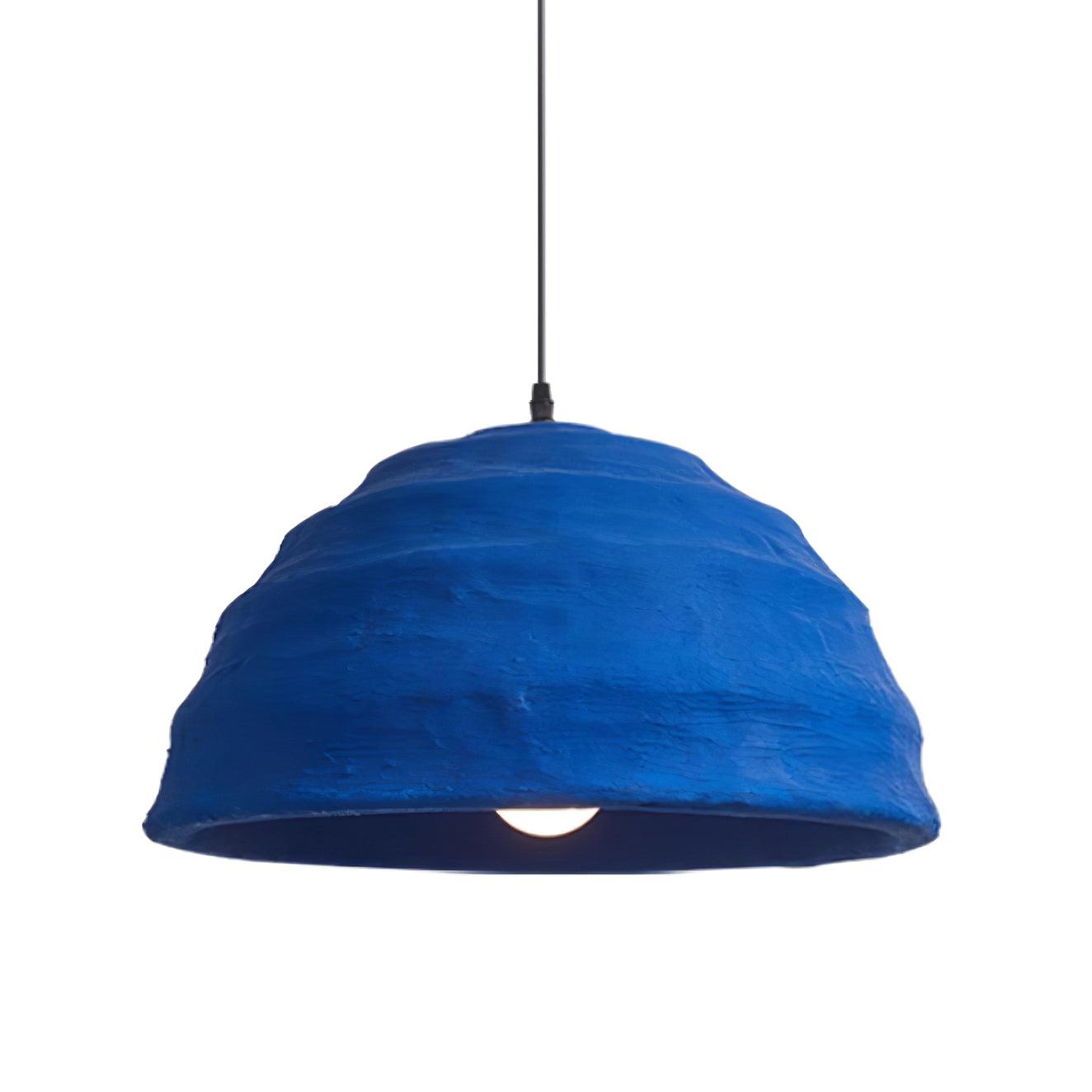 Pendelleuchte Kuppelschirm Blau Urban Industrial-Letslighting