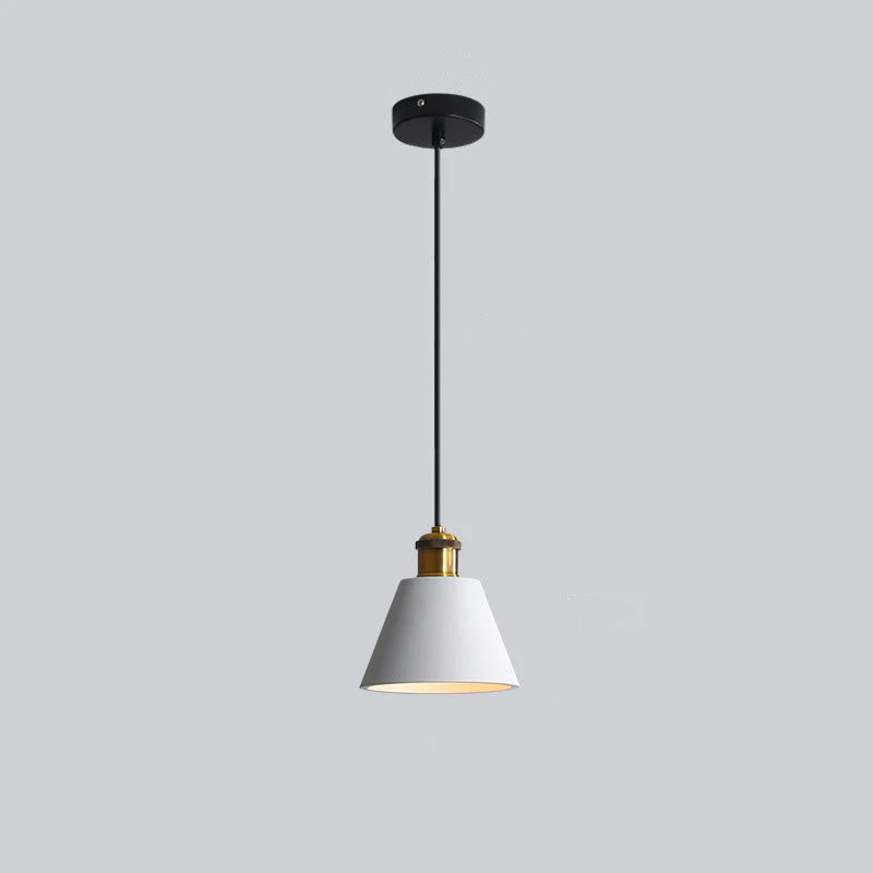 Valentina Modern Runde/Rechteckige LED Pendelleuchte Weiß/Orange/Schwarz/Grau Esstisch Metall Harz