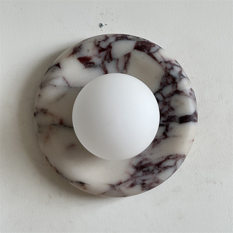 Evenir Bvlgari Lila Marmor Wandleuchte-Letslighting