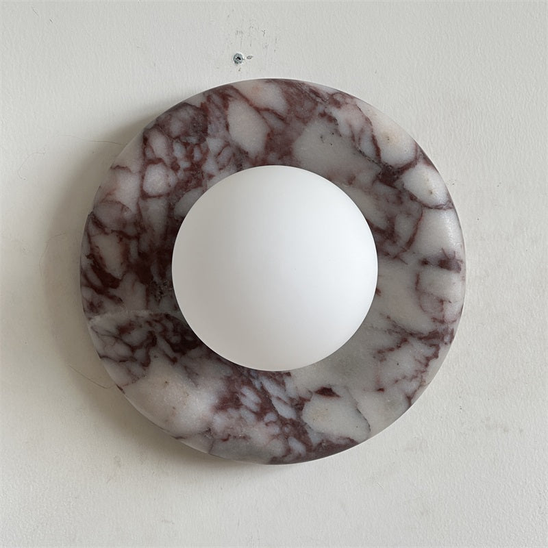 Evenir Bvlgari Lila Marmor Wandleuchte-Letslighting