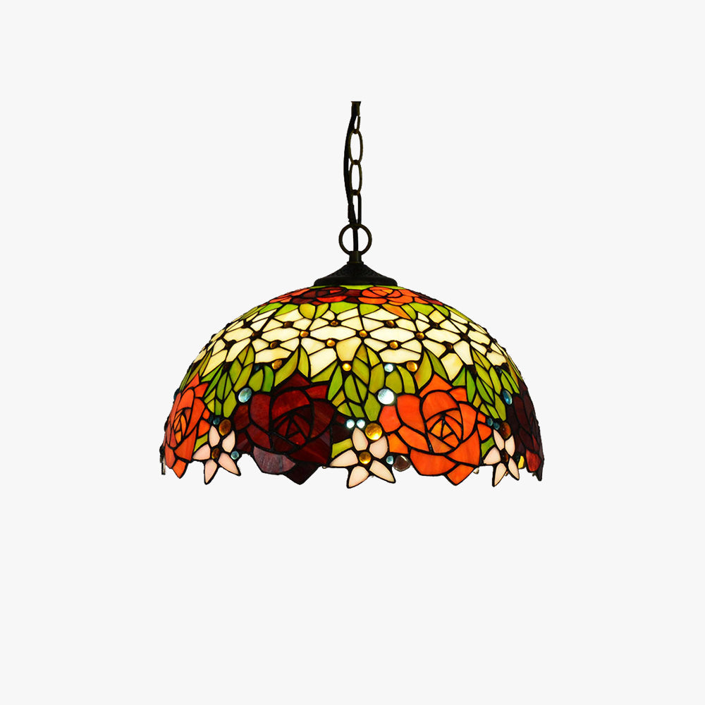 Arisha Vintage Luxury Pendelleuchte Glas Hardware Buntes Glas Wohnzimmer
