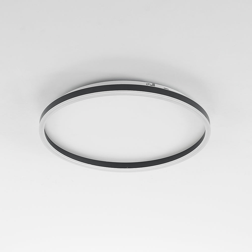 Arisha  Deckenleuchte  Modern LED Schwarz/Gold Metall Wohnzimmer