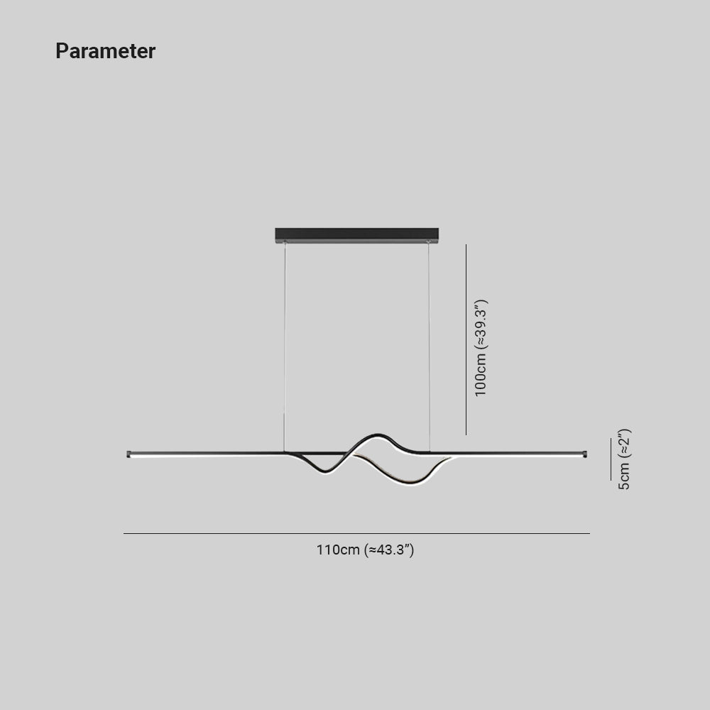 Arisha Modern LED Pendelleuchte Schwarz/Weiß/Grau Wohn/Esszimmer Metall&Silikagel