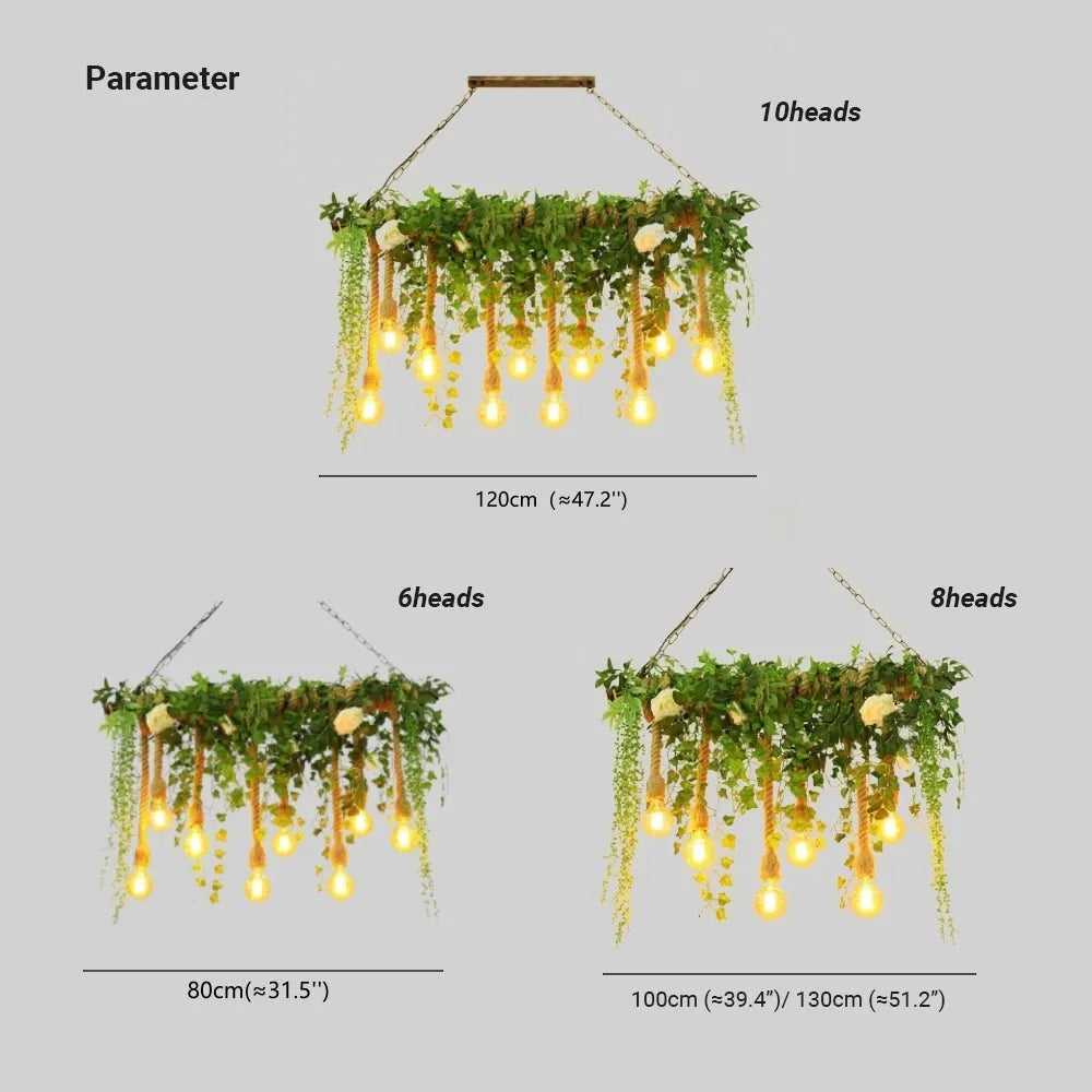 Ritta Pendelleuchte Natur Grün Wohn/Schlaf/Esszimmer-Letslighting