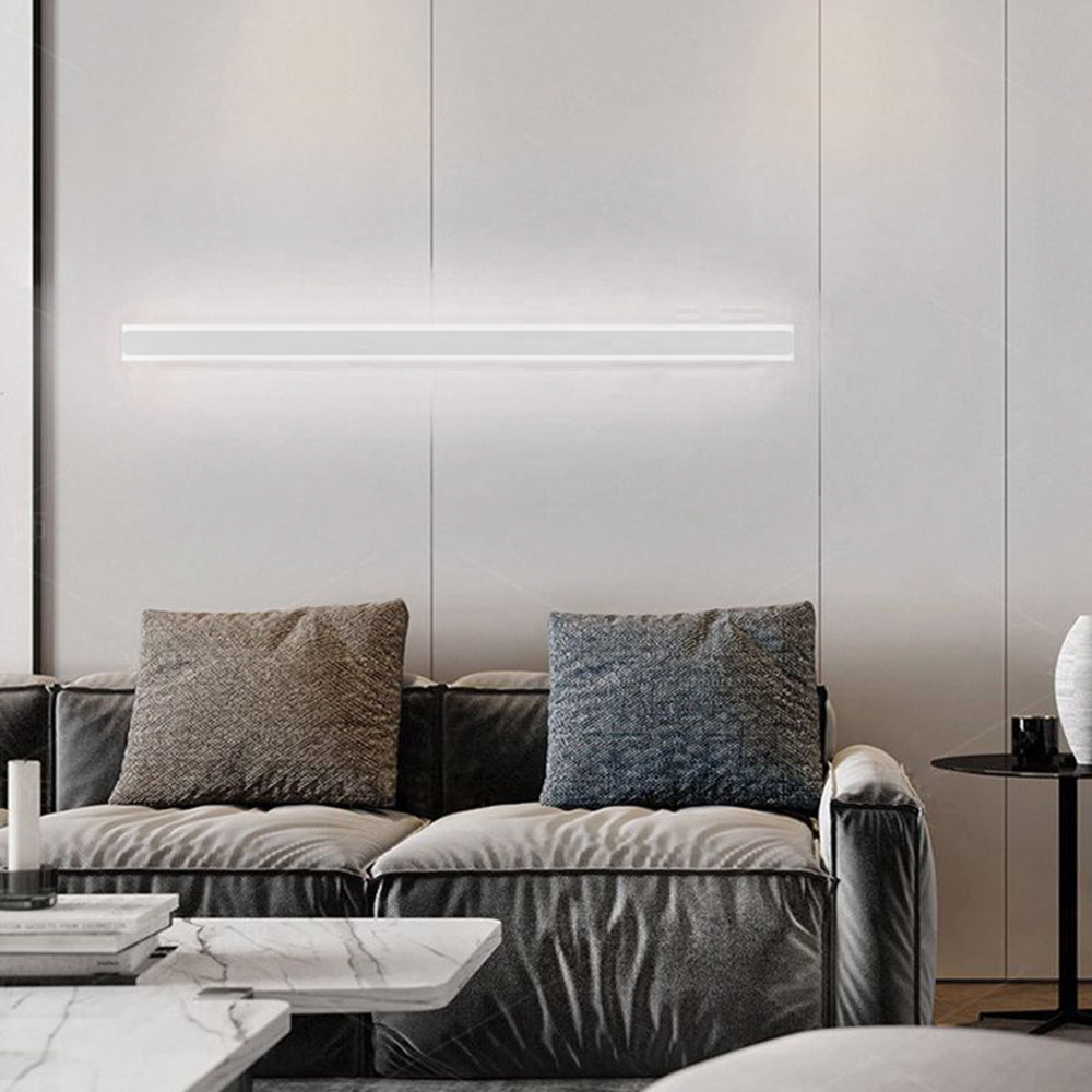 Arisha Minimalistisch Linear LED Wandleuchte Gold/Schwarz/Weiß Schlafzimmer