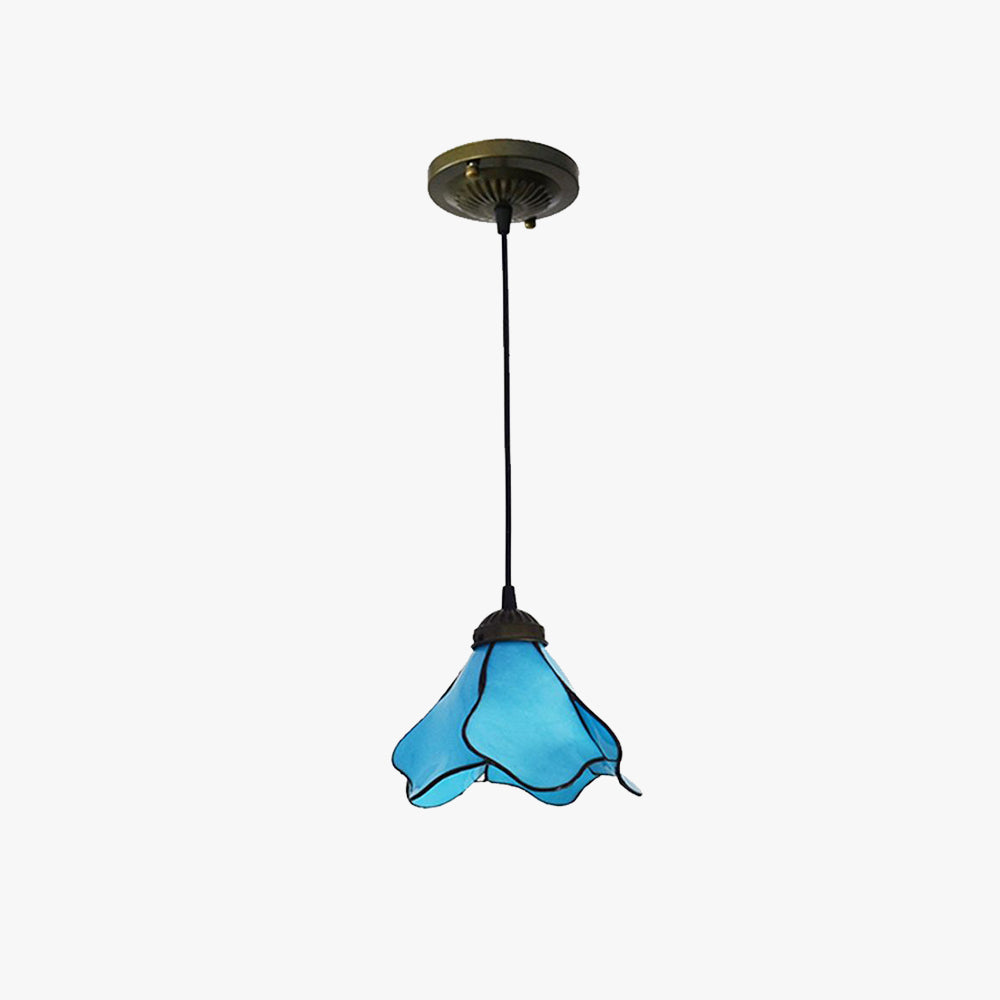 Arisha Modern LED Pendelleuchte Blume Wohnzimmer Schlafzimmer, 2 Farben, Metall Harzig