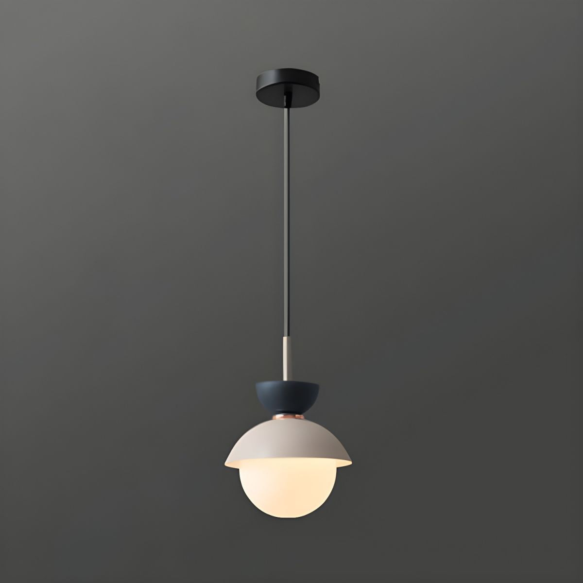 Arisha Nodic Pendelleuchte Weiß/Blau Schlafzimmer/Wohnzimmer
