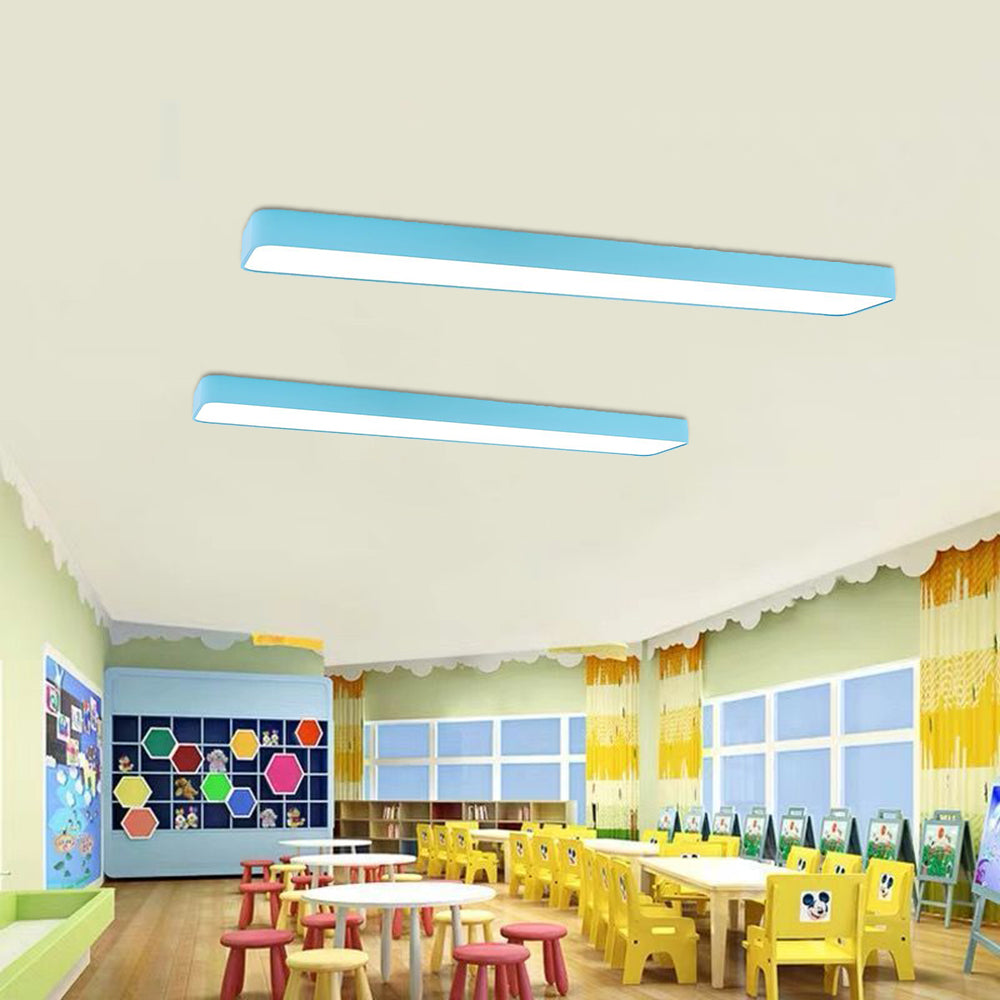 Arisha Moderne lineare bunte Deckenleuchte, Kinderzimmer